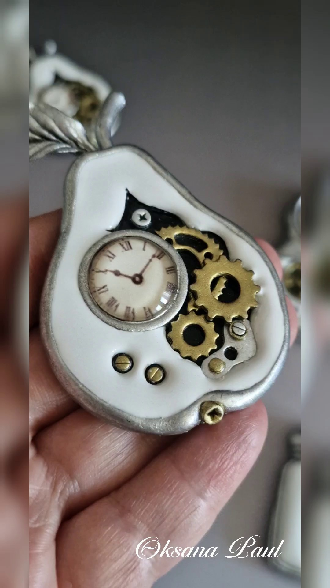 Стимпанк будущего / Steampunk der Zukunft ➜. Oksana Paul-Gardinen-Design Oksana Paul ✧ Art of Gardinen & Textile Design ✧ Polymer Clay Art & Handmade Creatures