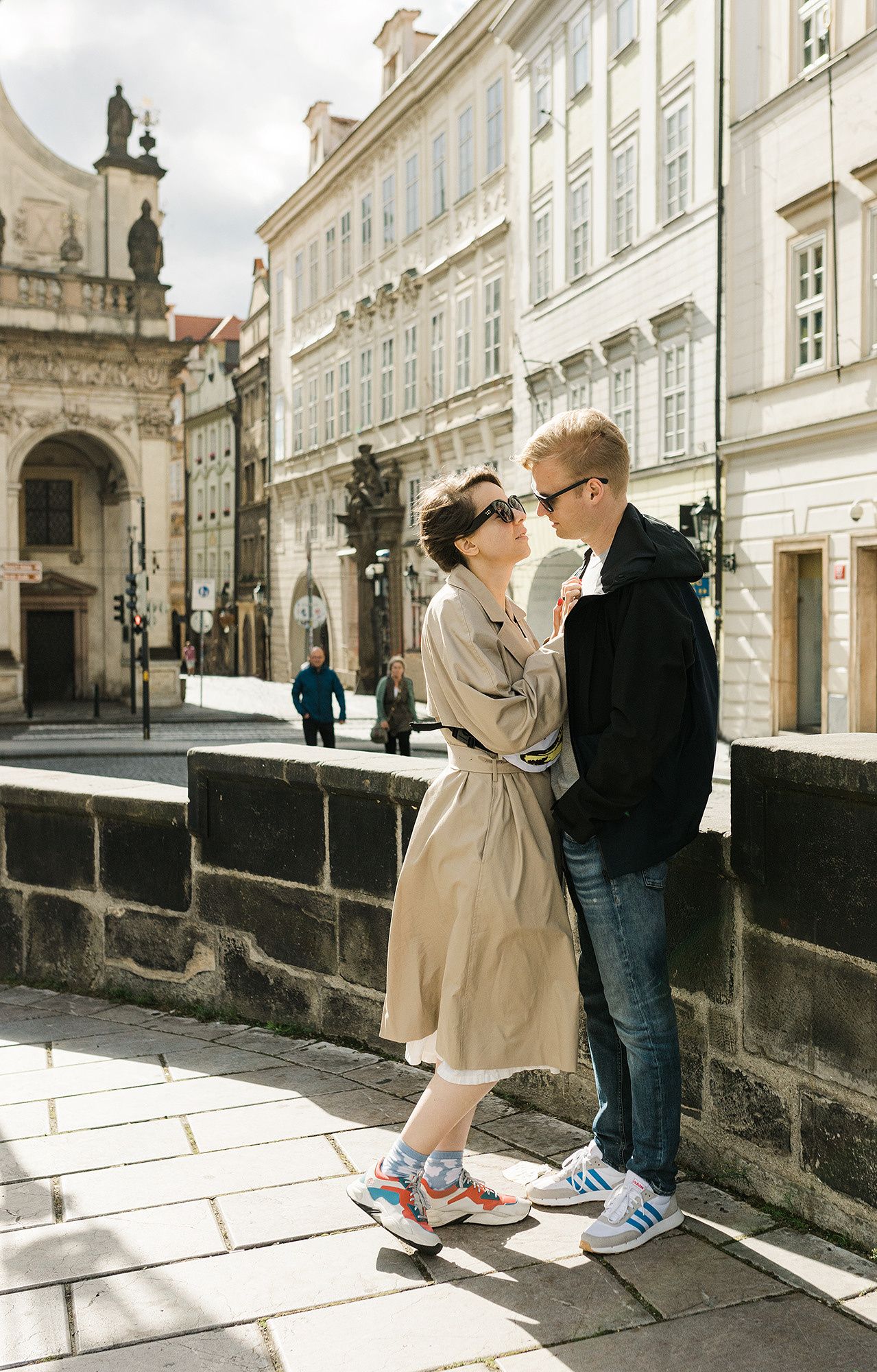 Вика и Женя в Праге. Family and wedding photographer in Prague Natalia Fedori