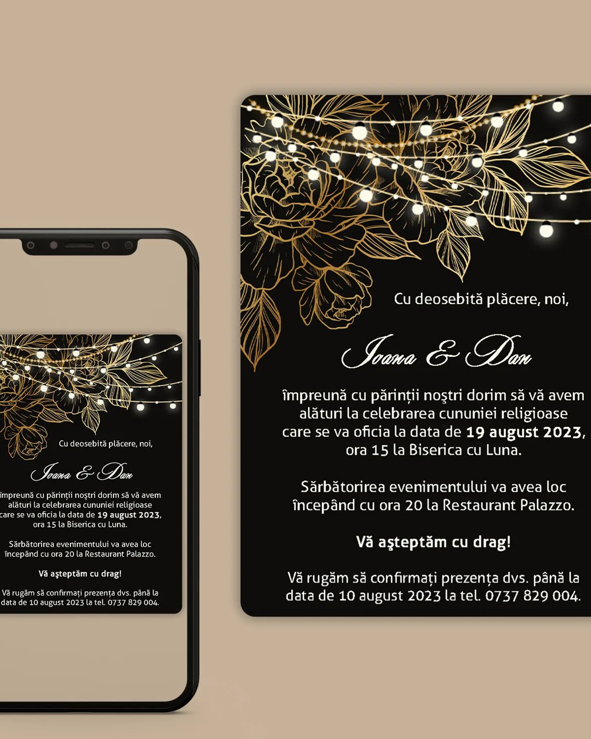 Invitații Digitale – Elegant, Rapid și Eco-Friendly pentru Evenimentul Tău