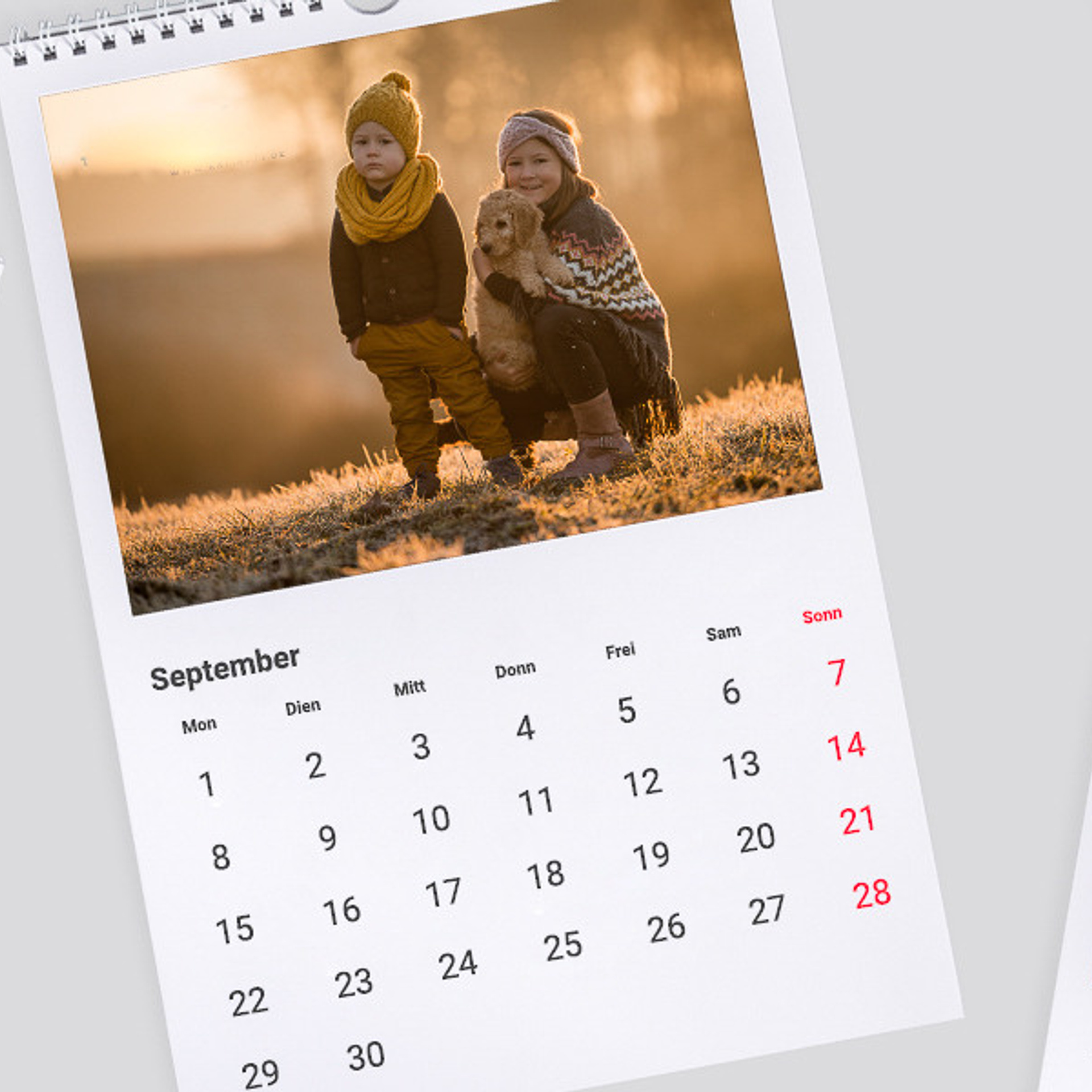 Fotokalender in verschiedenen Varianten und Größen Preis: ab 35,- €