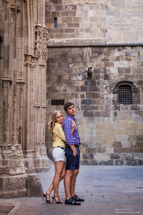 No es una sesión de fotos modelo en Barcelona. Fotógrafo en Barcelona Maslik Yulia