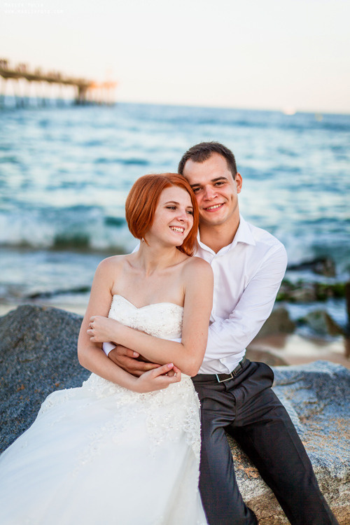 Soleada sesión de fotos en Barcelona. Fotógrafo en Barcelona Maslik Yulia