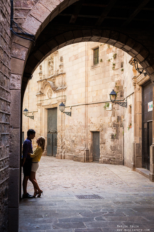 No es una sesión de fotos modelo en Barcelona. Fotógrafo en Barcelona Maslik Yulia