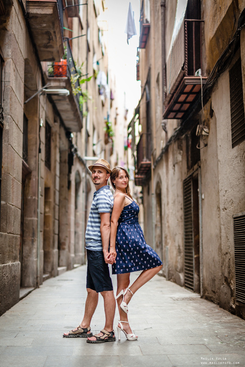 Luna de miel en barcelona. Fotógrafo en Barcelona Maslik Yulia
