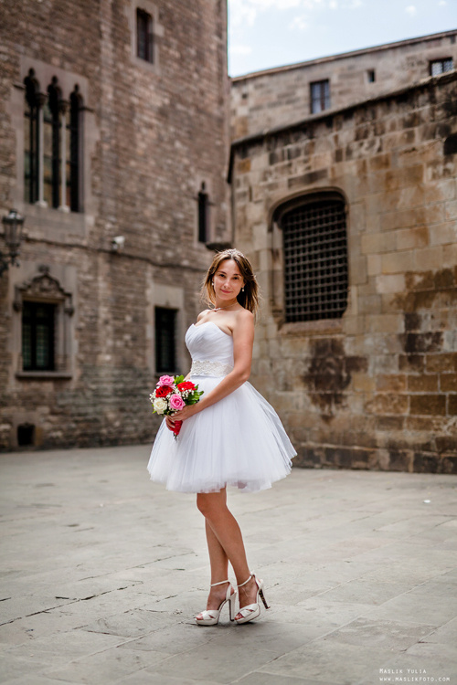 Luna de miel en barcelona. Fotógrafo en Barcelona Maslik Yulia