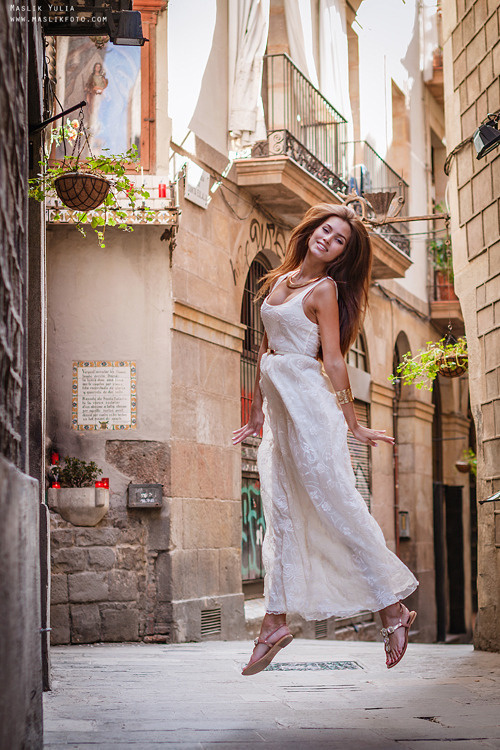 Increíble sesión de fotos en Barcelona. Fotógrafo en Barcelona Maslik Yulia