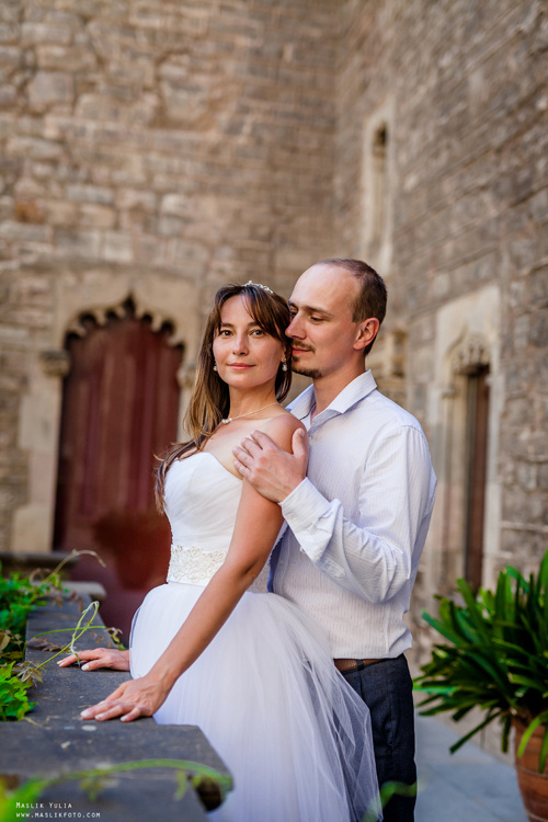 Luna de miel en barcelona. Fotógrafo en Barcelona Maslik Yulia