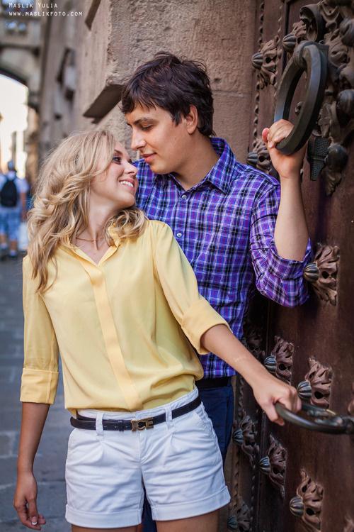 No es una sesión de fotos modelo en Barcelona. Fotógrafo en Barcelona Maslik Yulia