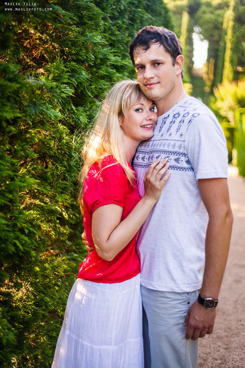 Romantic photo session in Barcelona. Photographer in Barcelona Spain Maslik Yulia