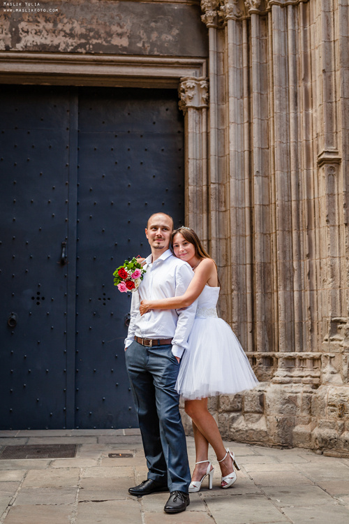 Luna de miel en barcelona. Fotógrafo en Barcelona Maslik Yulia