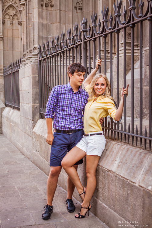 No es una sesión de fotos modelo en Barcelona. Fotógrafo en Barcelona Maslik Yulia