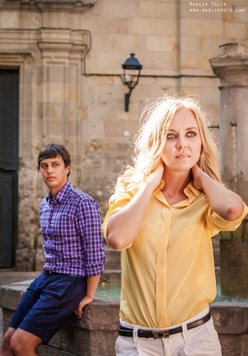 No es una sesión de fotos modelo en Barcelona. Fotógrafo en Barcelona Maslik Yulia