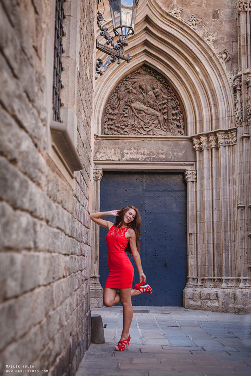 Increíble sesión de fotos en Barcelona. Fotógrafo en Barcelona Maslik Yulia
