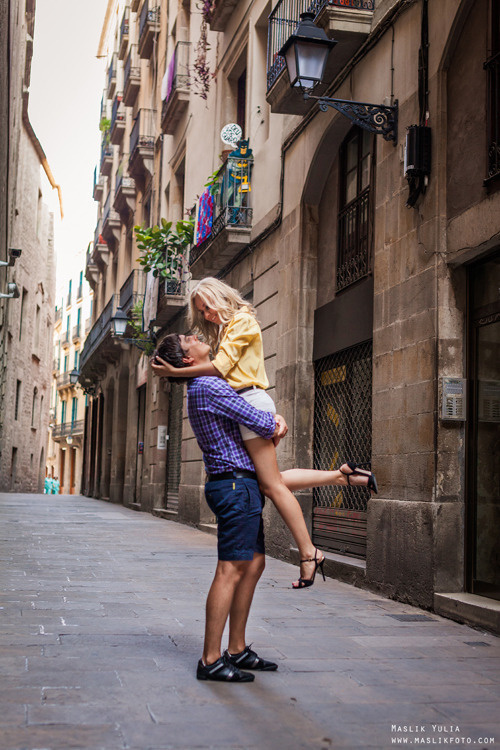 No es una sesión de fotos modelo en Barcelona. Fotógrafo en Barcelona Maslik Yulia