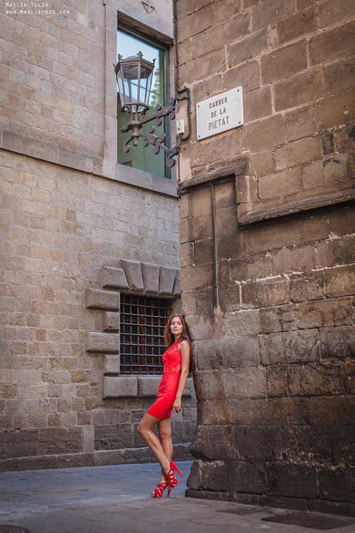 Increíble sesión de fotos en Barcelona. Fotógrafo en Barcelona Maslik Yulia