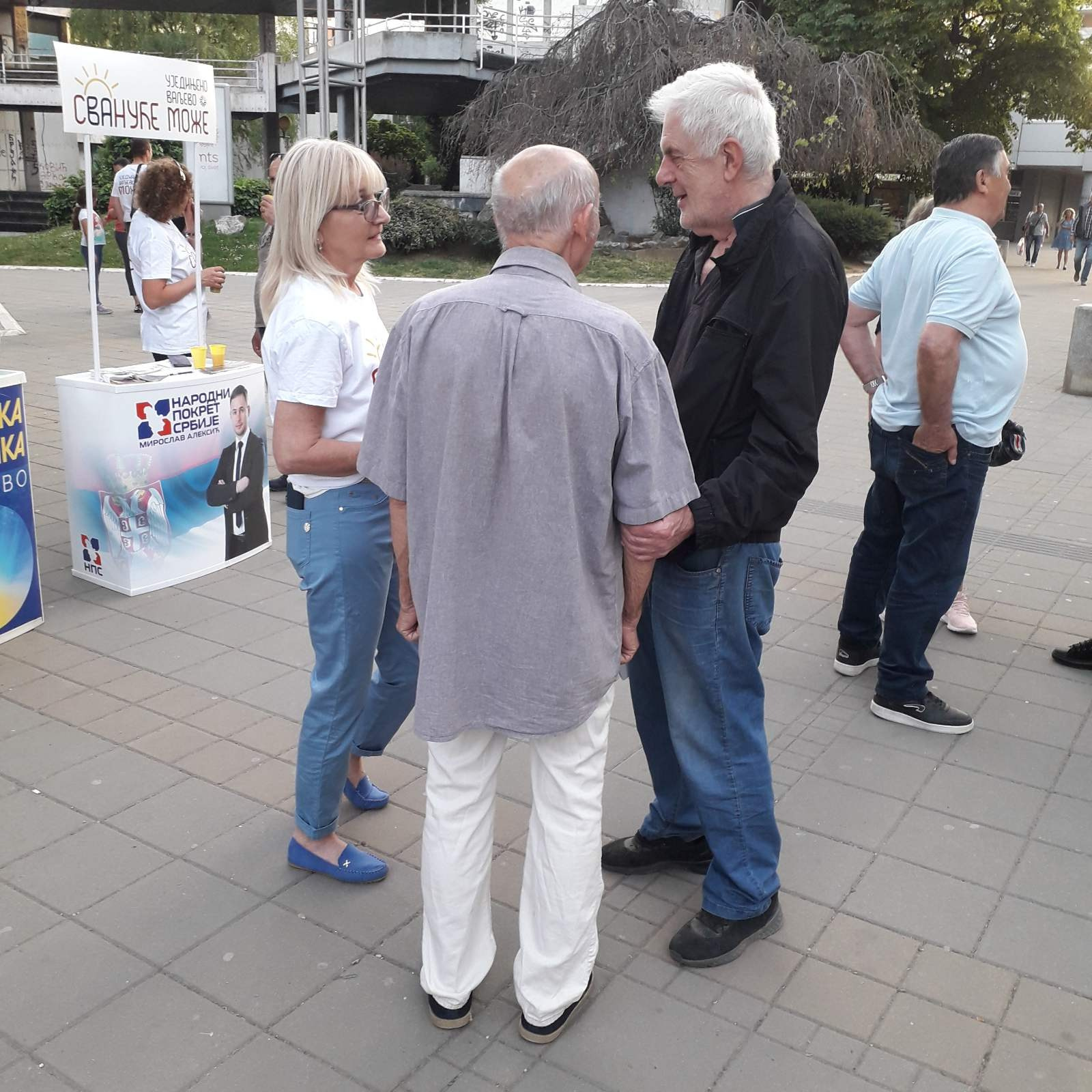 Трећи штанд коалиције Уједињено Ваљево Може — 15.04.2024. Уједињено Ваљево Може