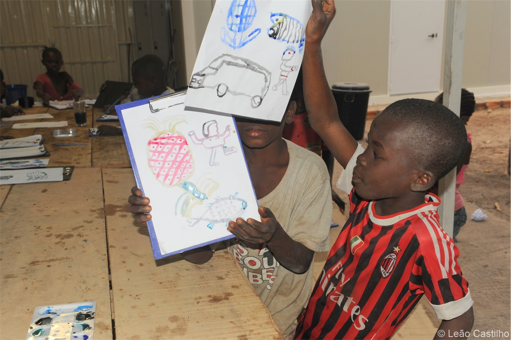 Photos of volunteer work in Congo. Simbahalu