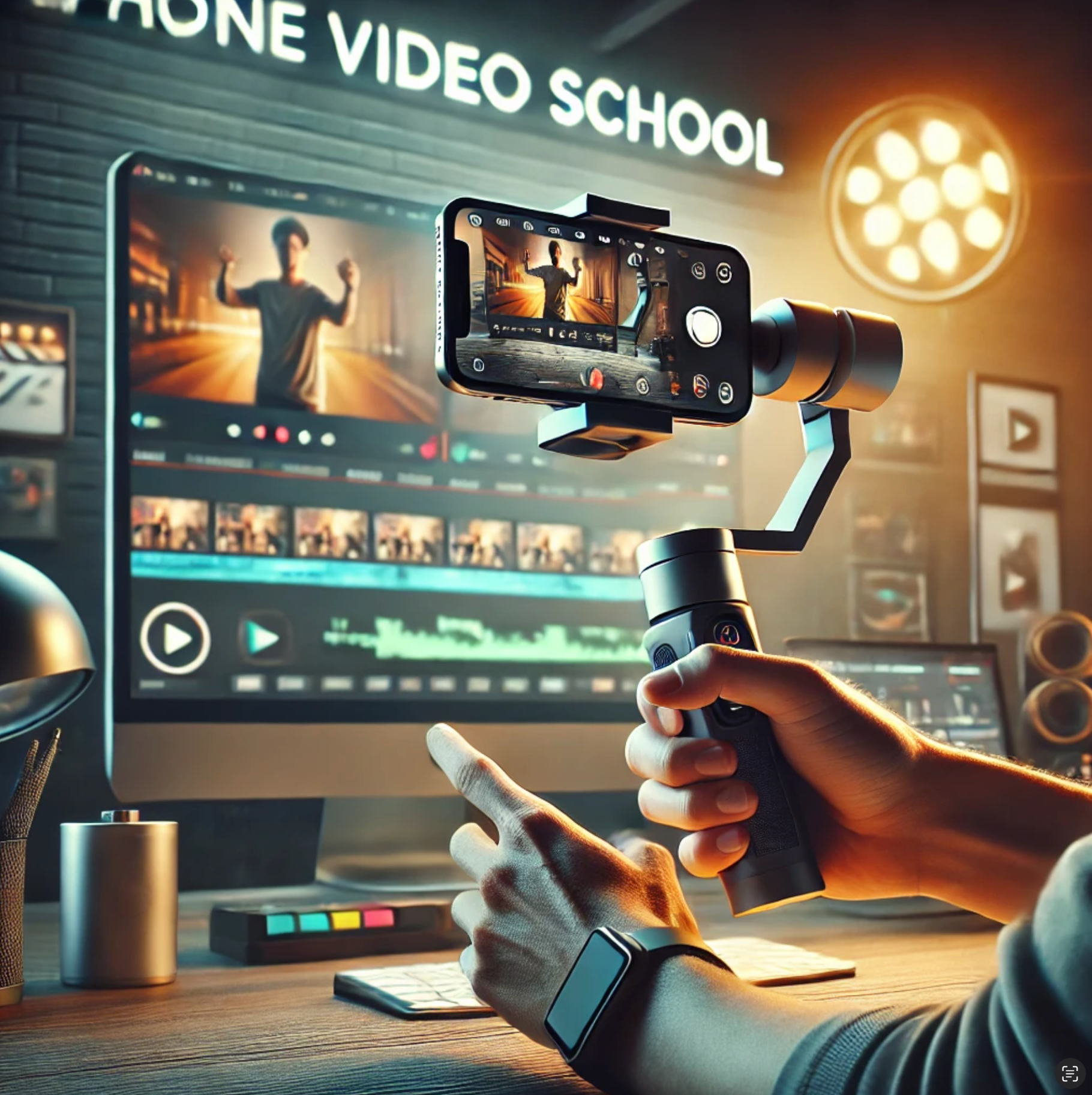 Filmēšanas kursi, gan klātienes, gan online. Video shooting and creating with phone, iPhone Video School