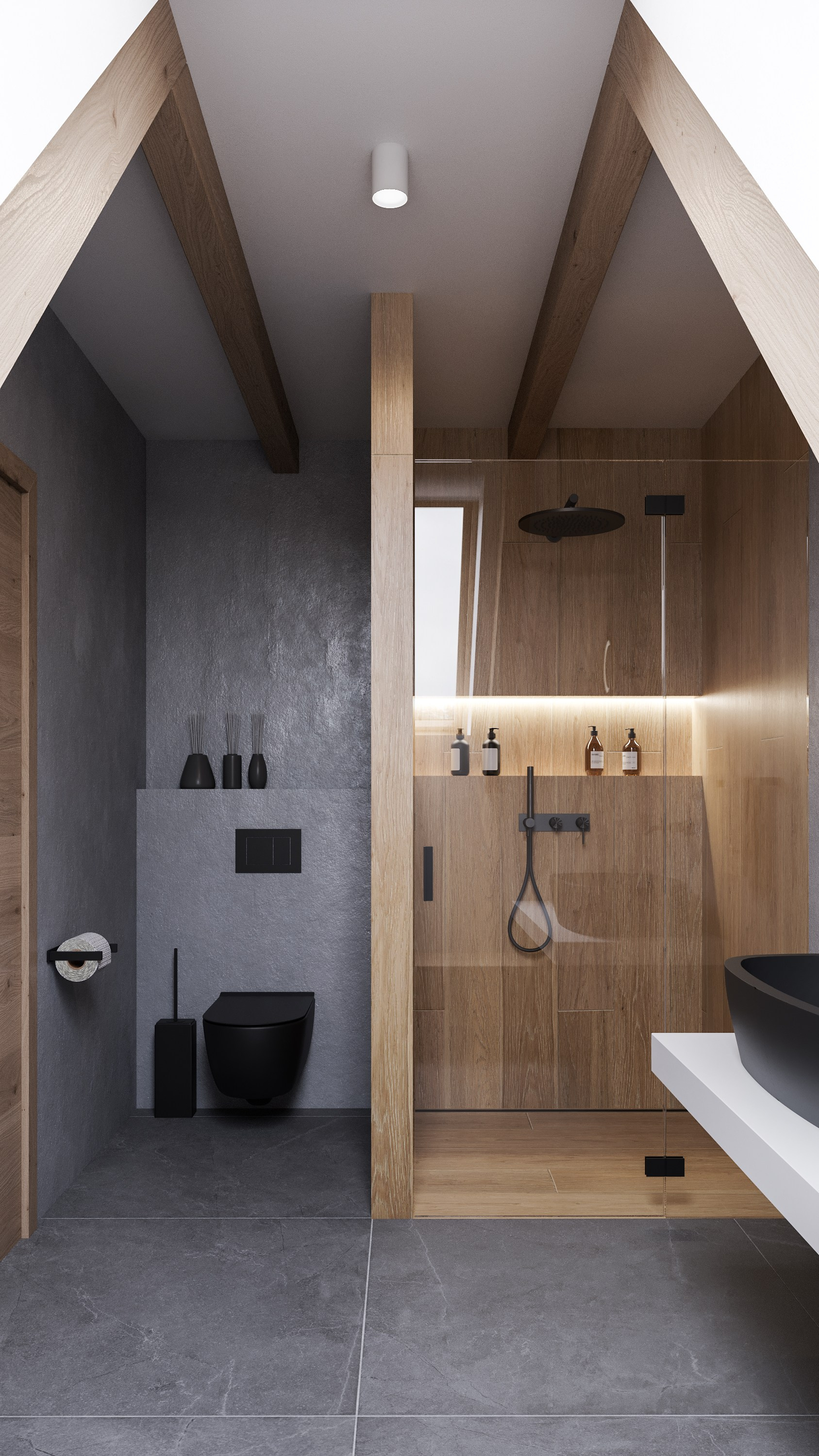 HOTELOVÝ POKOJ č.2 V HORSKÉ CHATĚ. Filipenka architects