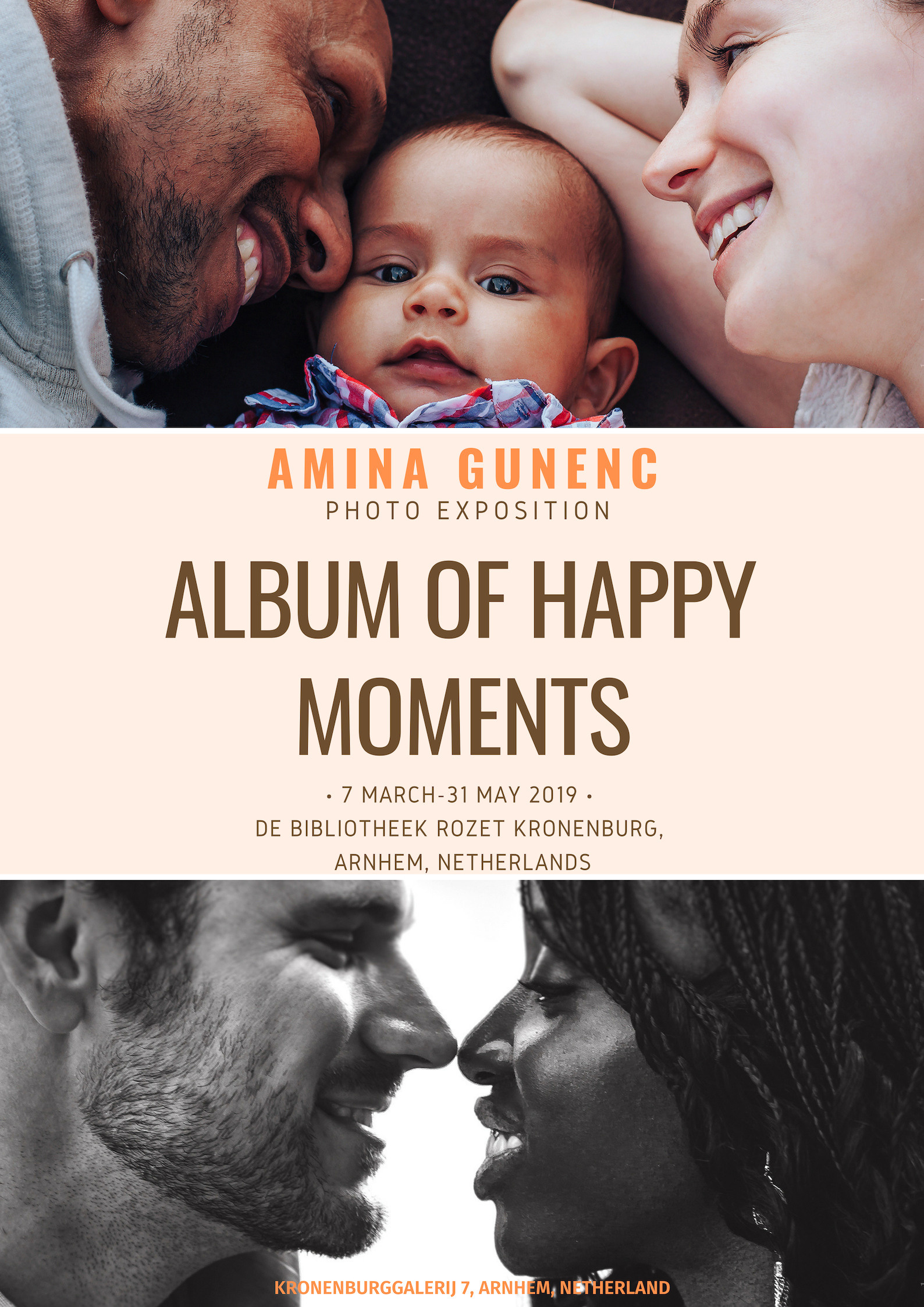 Mijn tentoonstelling. Amina Gunenc - bruiloft- en familie fotograaf in Nederland