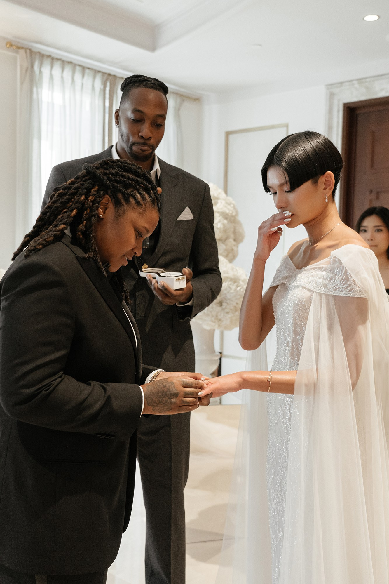 Wedding in famous Four Seasons Hotel, Madrid. Wedding photographer videographer Spain