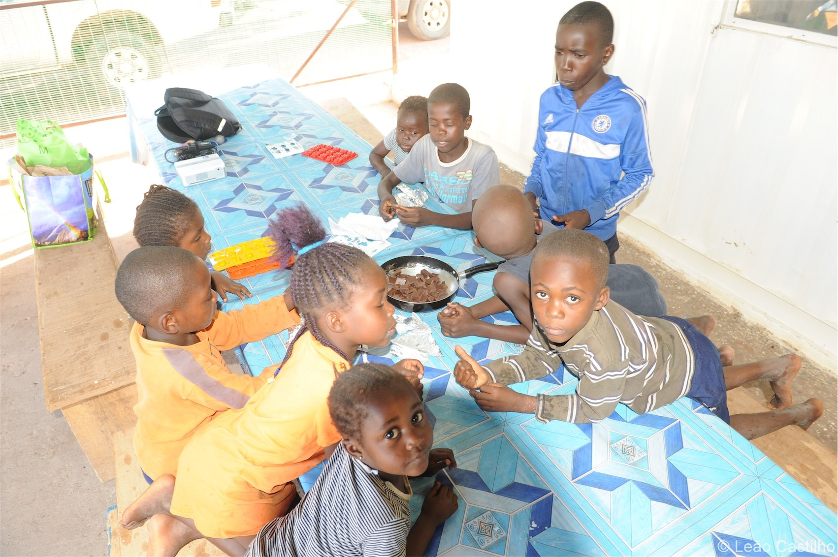 Photos of volunteer work in Congo. Simbahalu