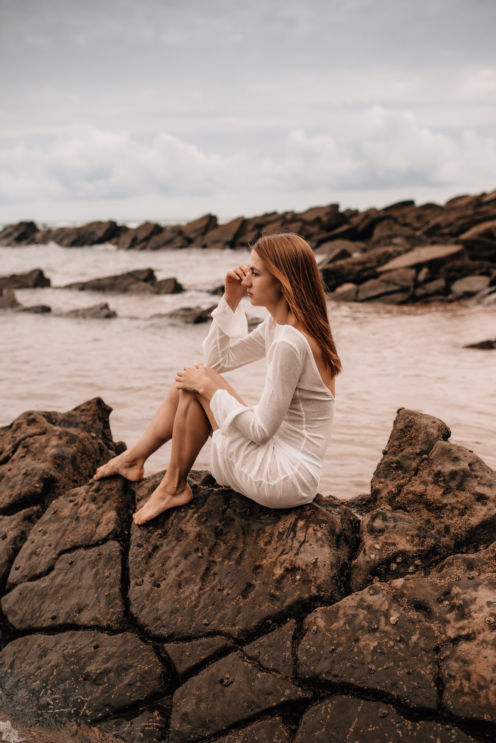 Марина и море…. Photographer in Bilbao Irina Makou