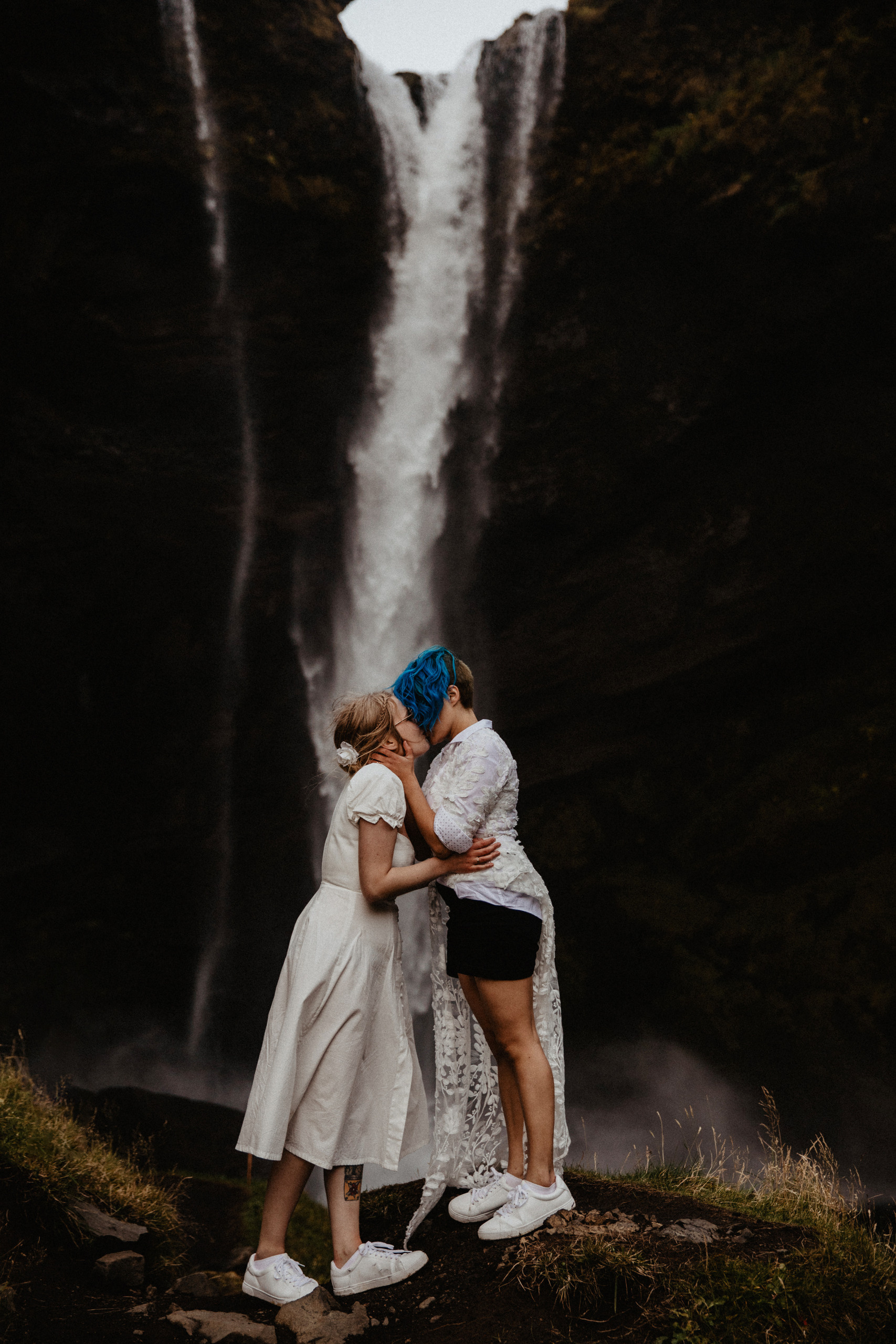 LGBT elopement in Iceland. Iceland elopement photo and video | Nikolaichik Photo