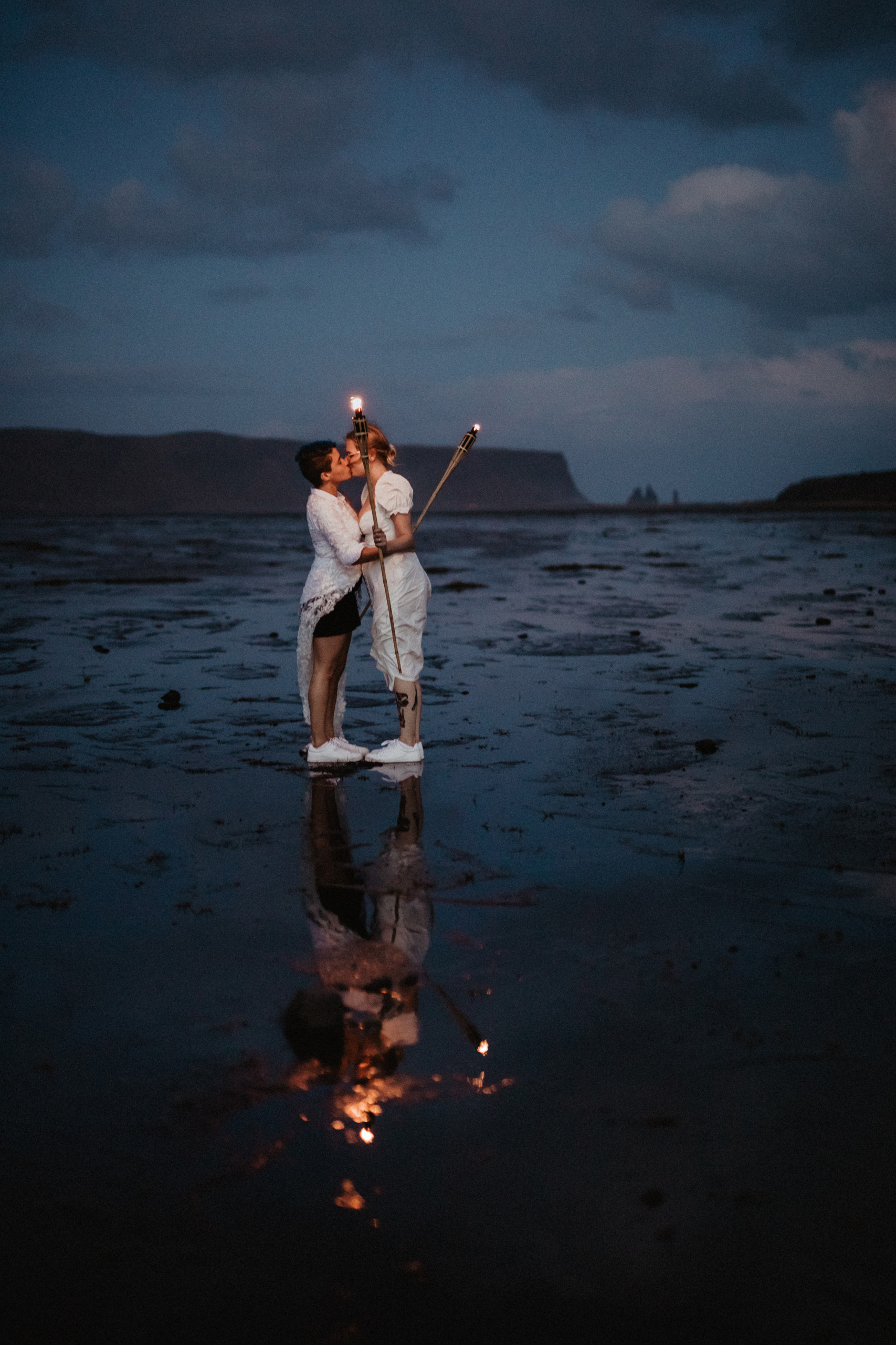 LGBT elopement in Iceland. Iceland elopement photo and video | Nikolaichik Photo
