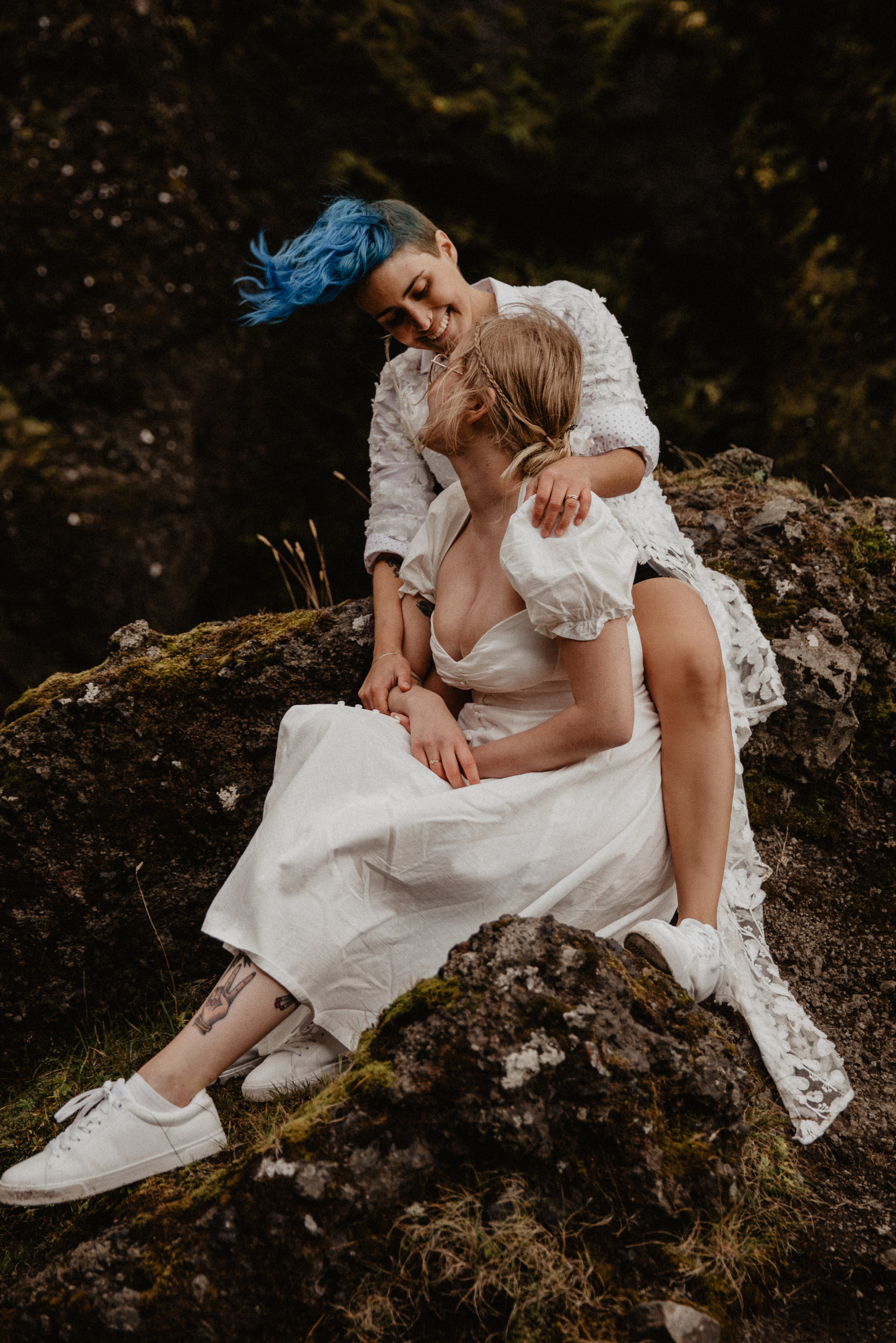 lgbt elopement in Iceland