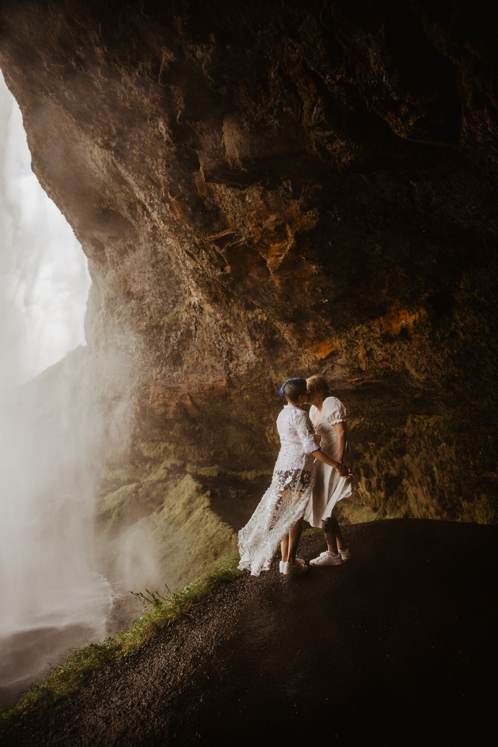 lgbt elopement in Iceland