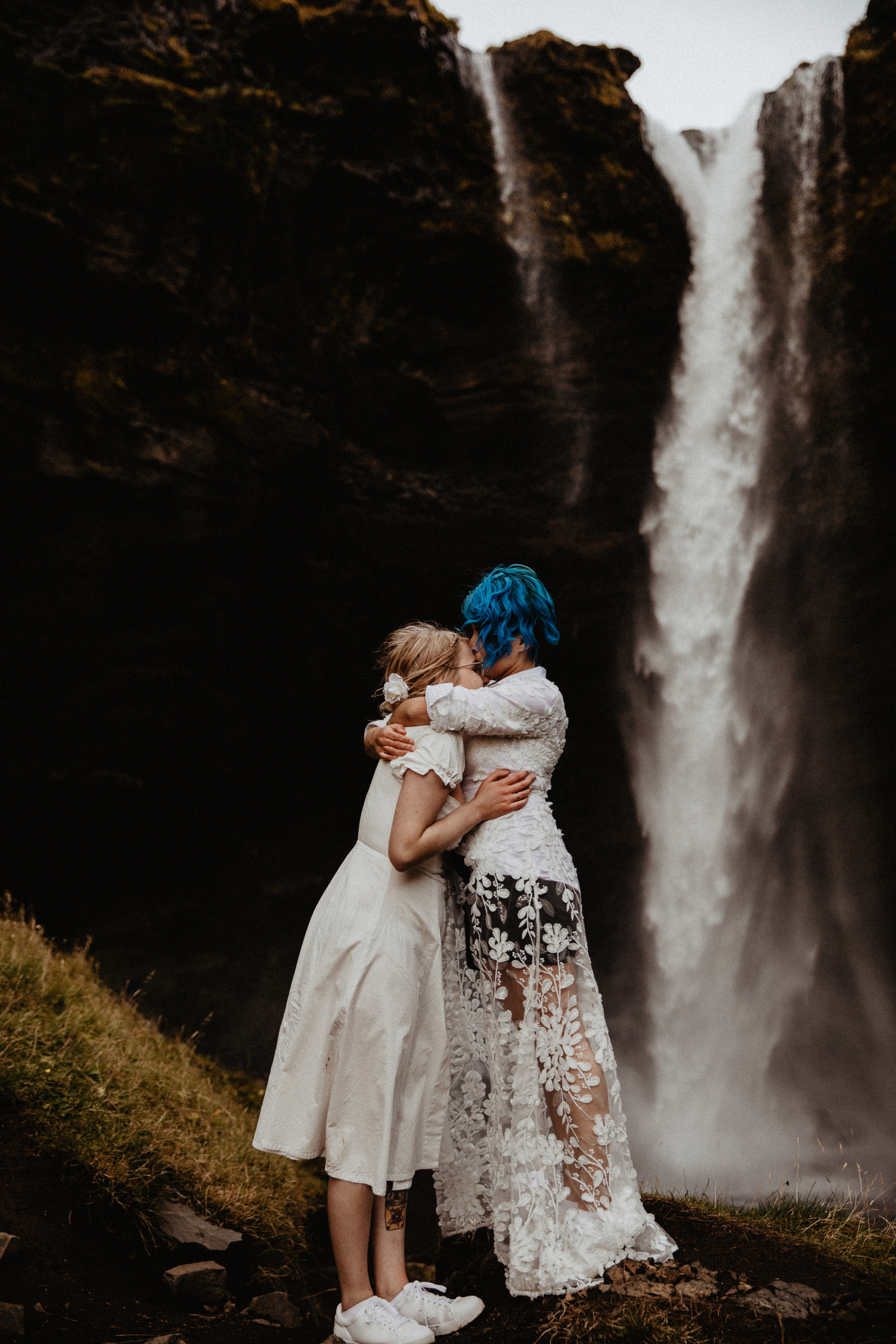 LGBT elopement in Iceland. Iceland elopement photo and video | Nikolaichik Photo
