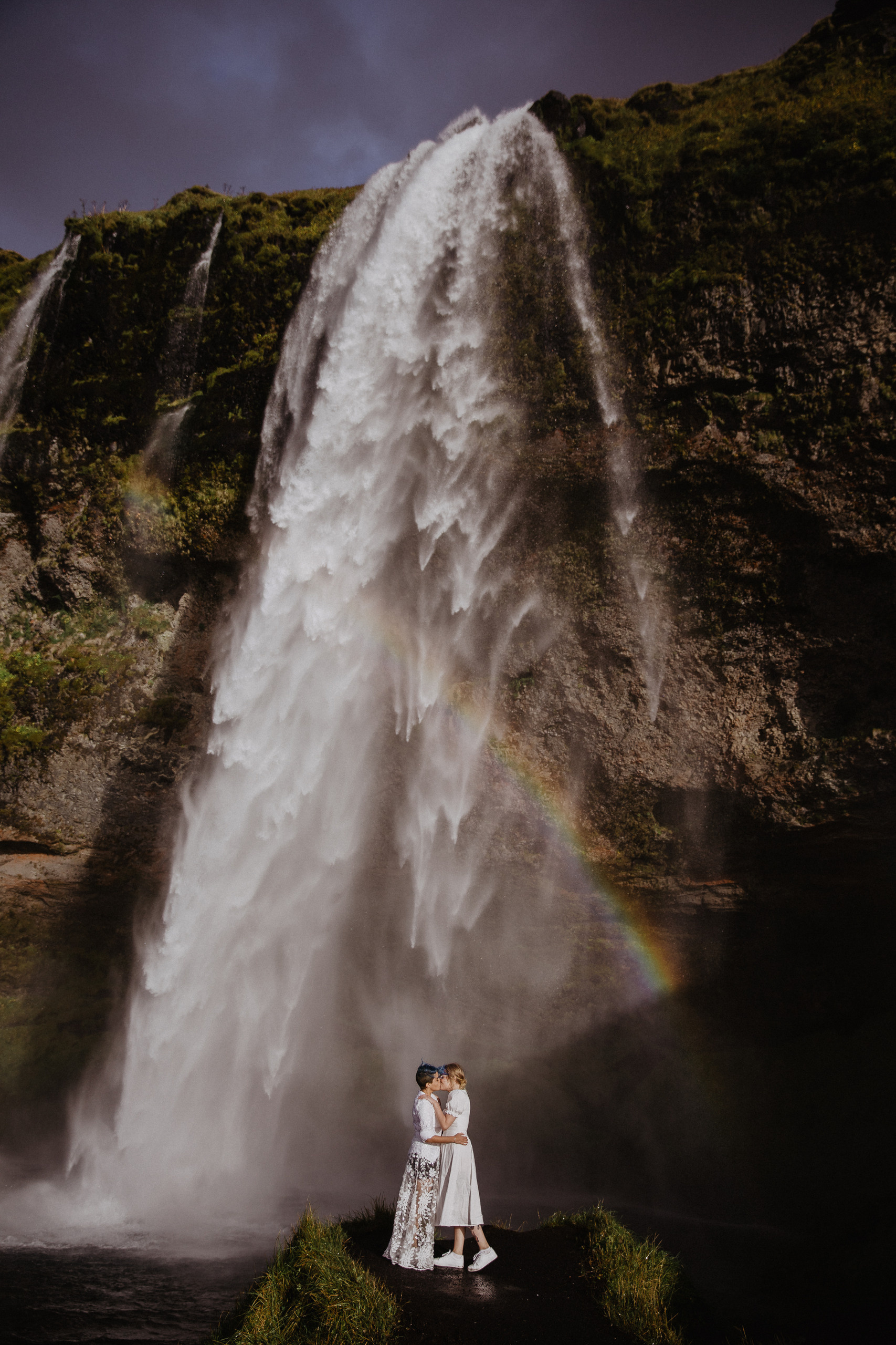 lgbt elopement in Iceland