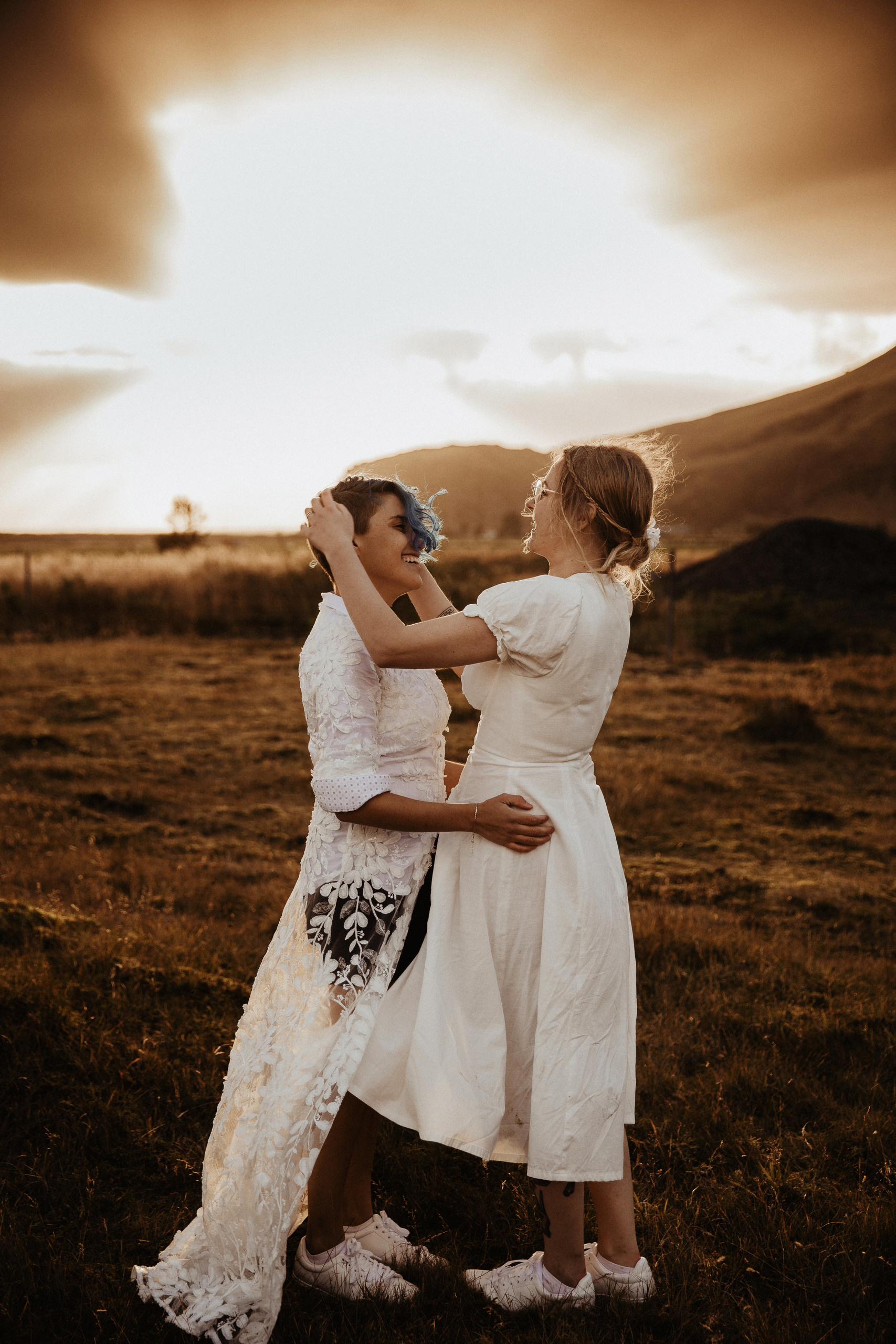 lgbt elopement in Iceland