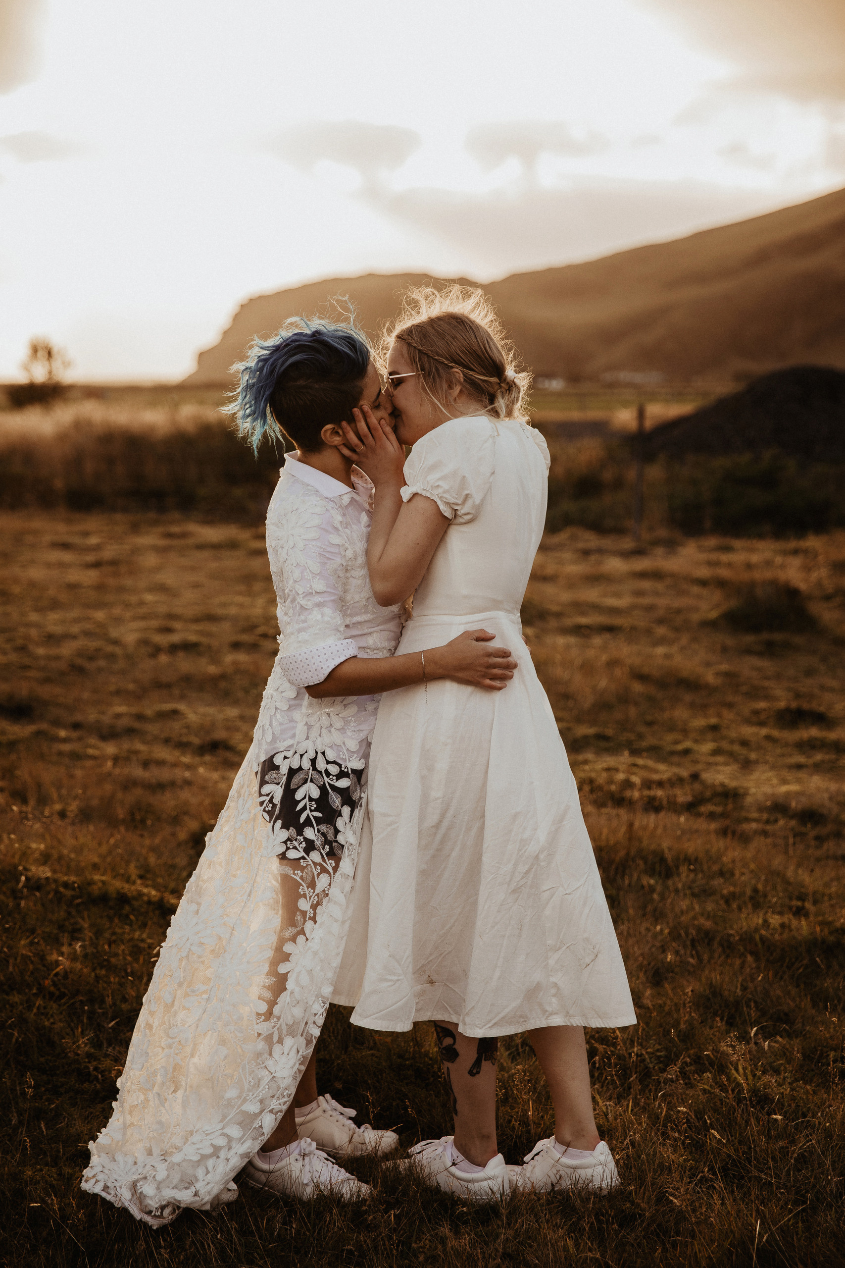 lgbt elopement in Iceland