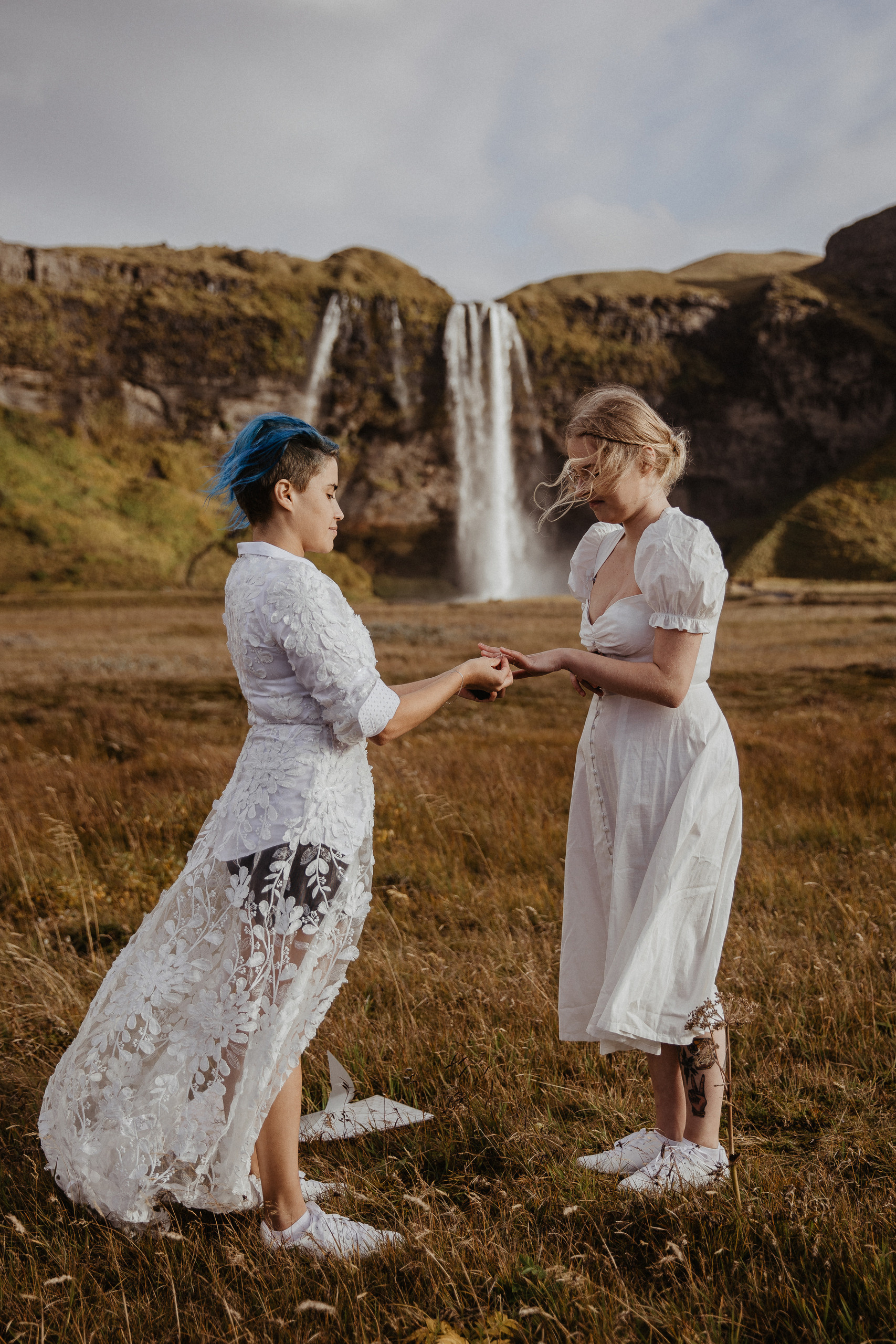 LGBT elopement in Iceland. Iceland elopement photo and video | Nikolaichik Photo