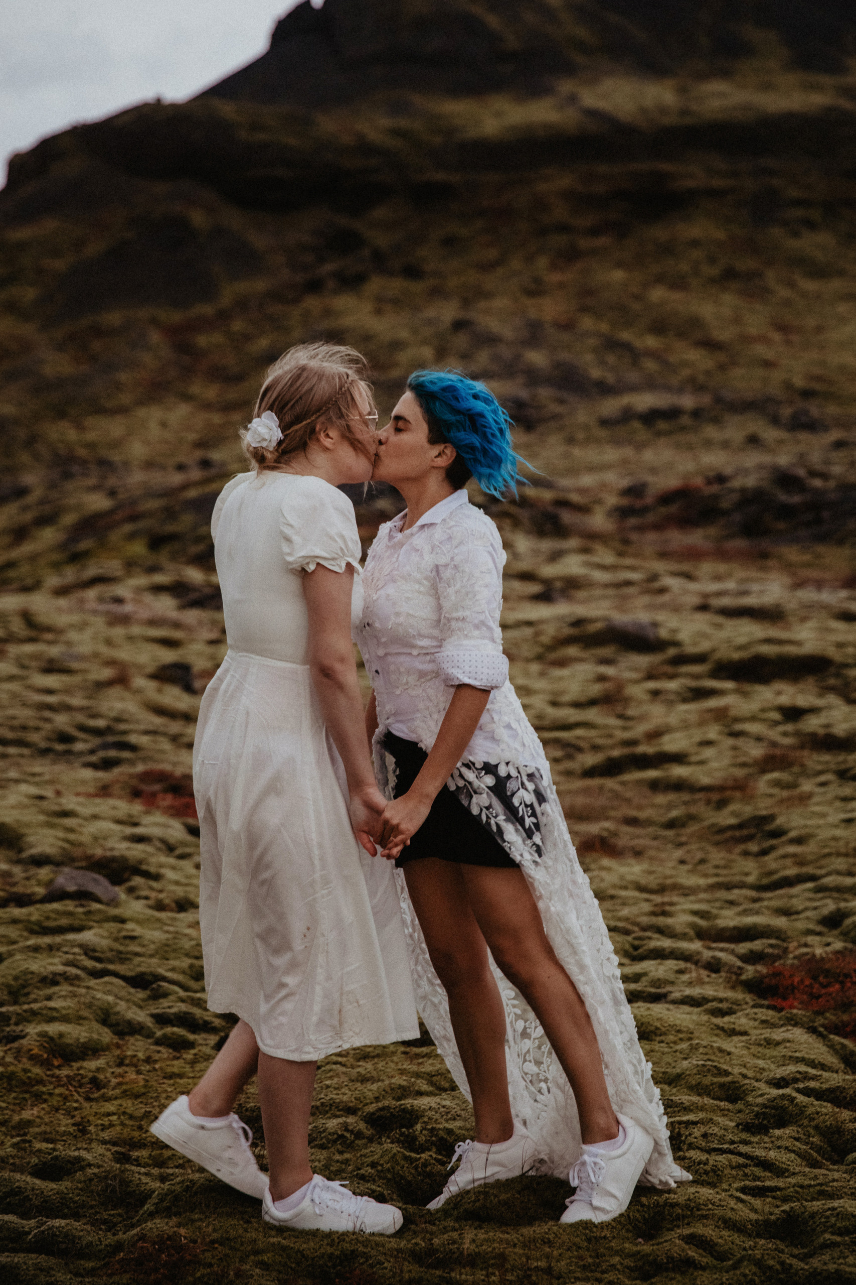 LGBT elopement in Iceland. Iceland elopement photo and video | Nikolaichik Photo