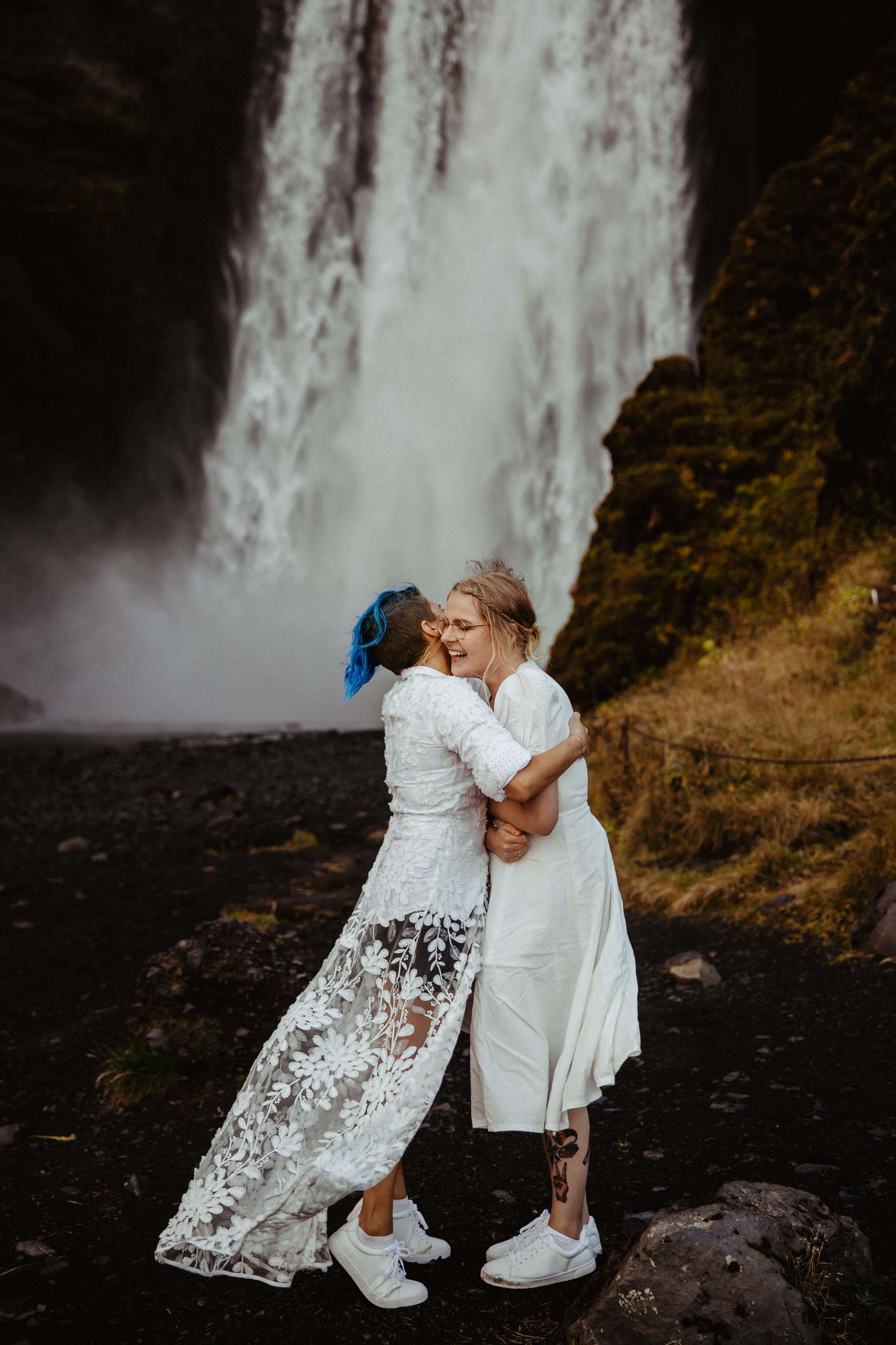 LGBT elopement in Iceland. Iceland elopement photo and video | Nikolaichik Photo