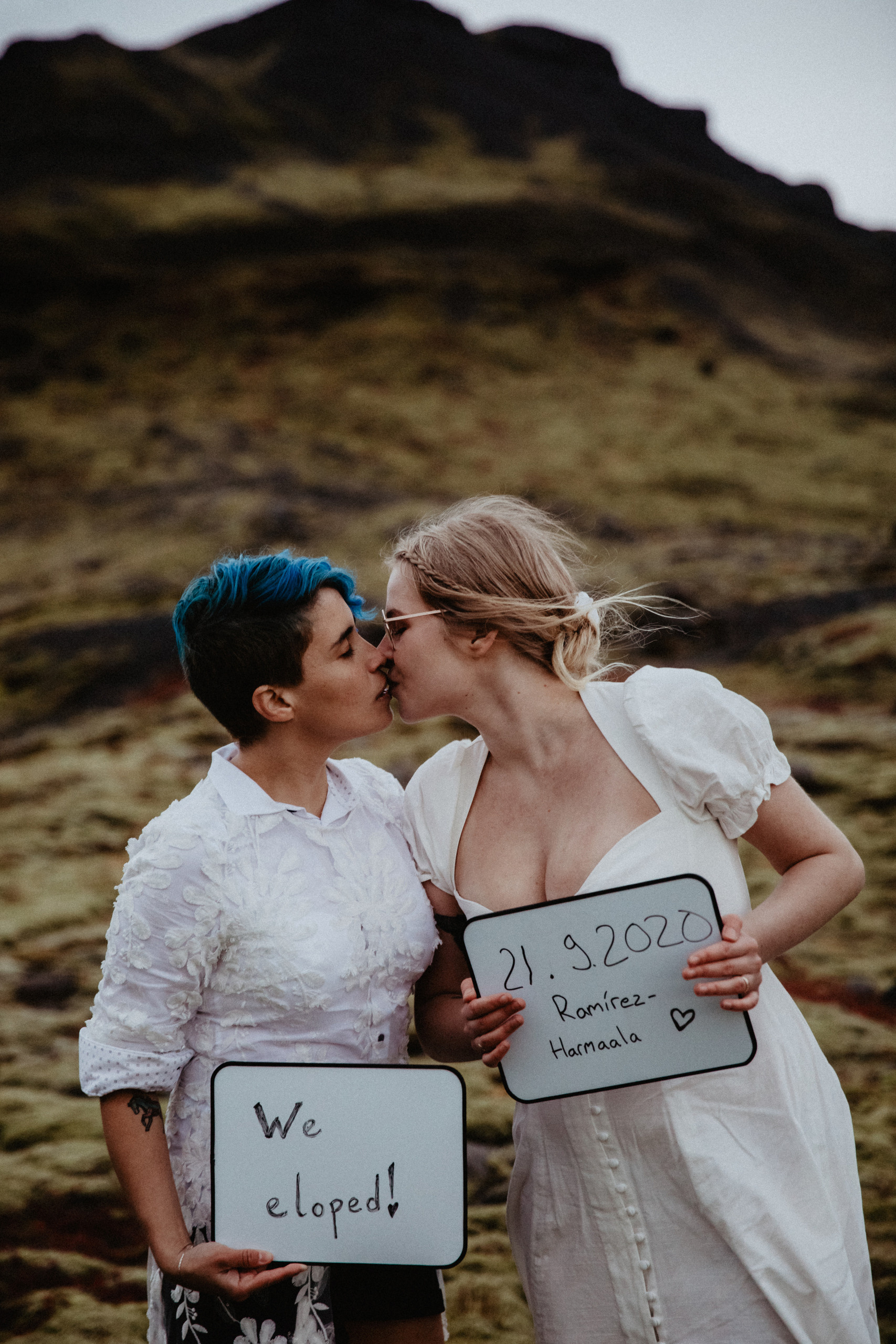 LGBT elopement in Iceland. Iceland elopement photo and video | Nikolaichik Photo