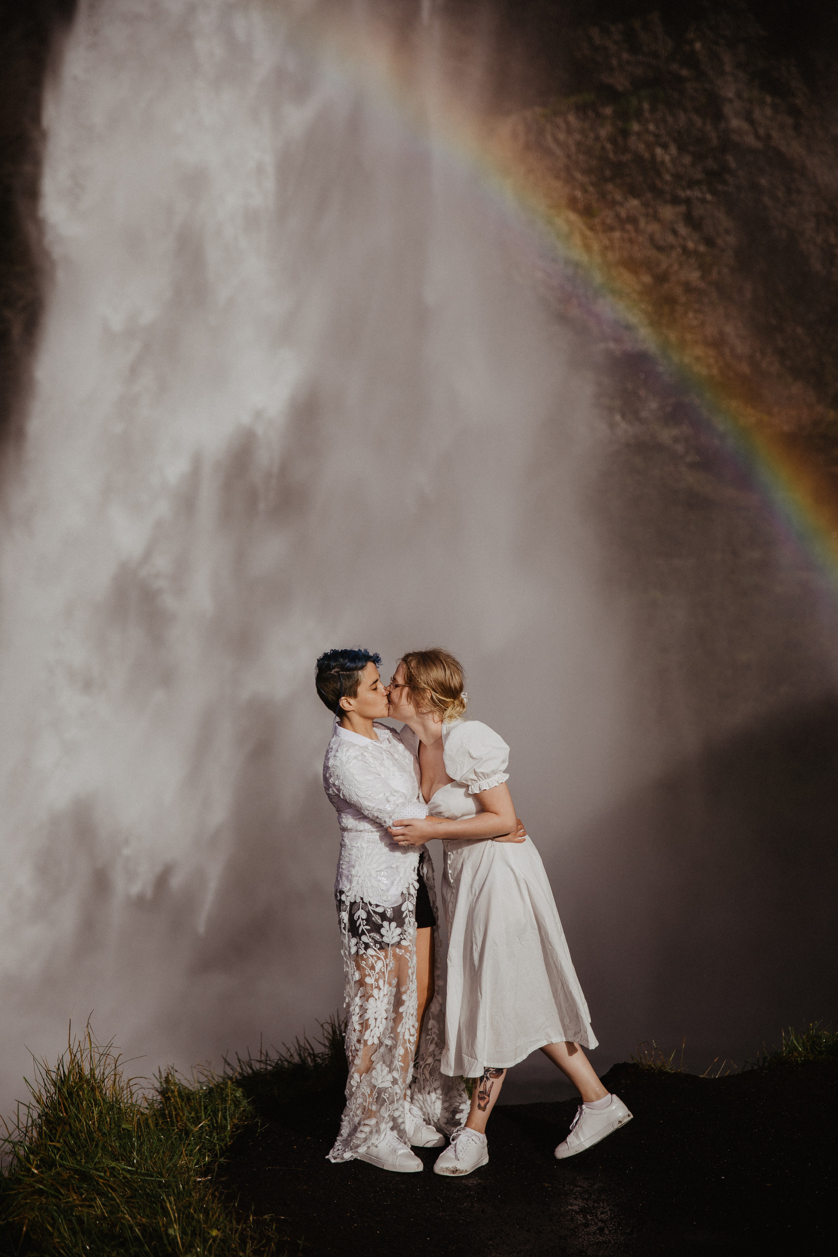 lgbt elopement in Iceland
