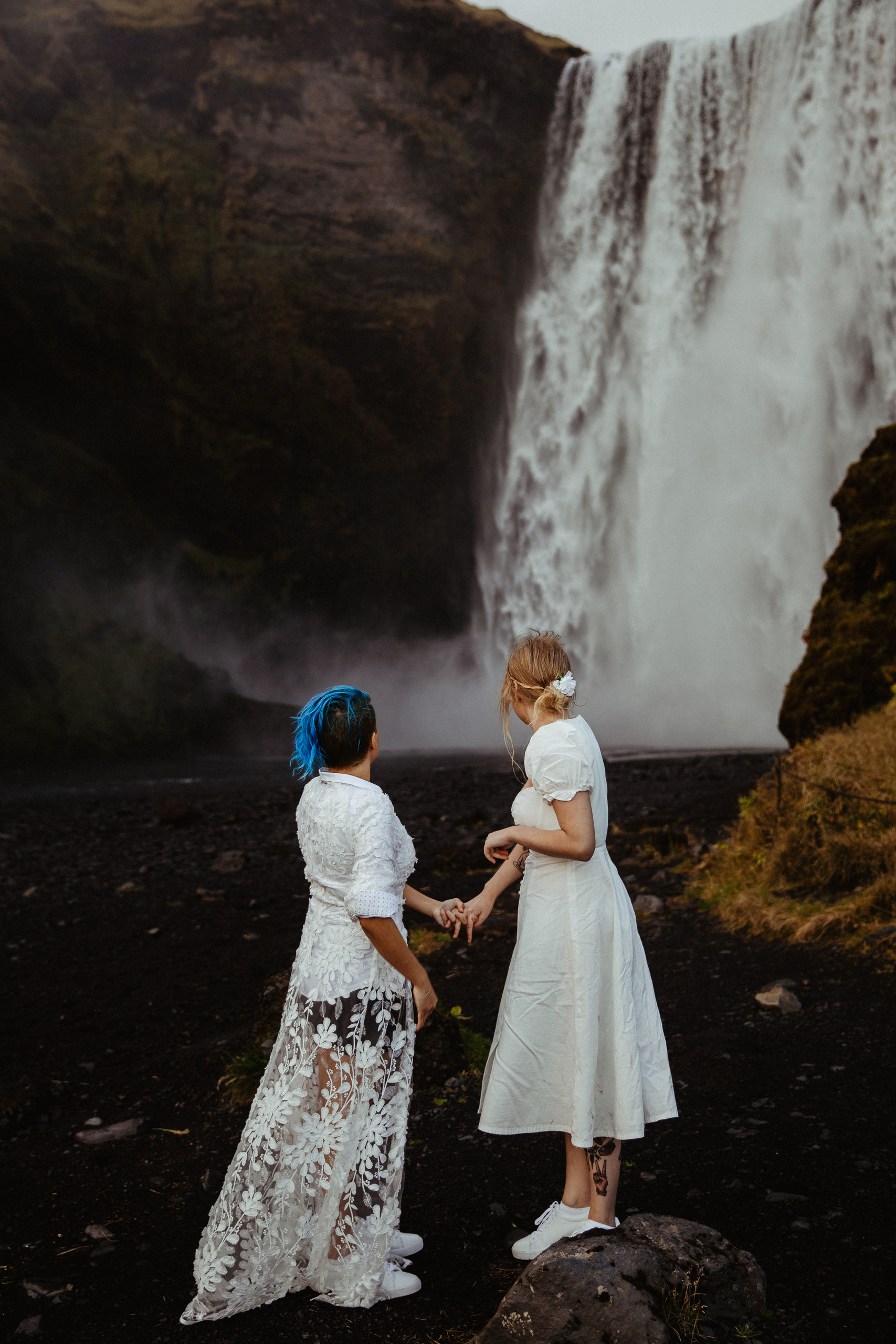 LGBT elopement in Iceland. Iceland elopement photo and video | Nikolaichik Photo