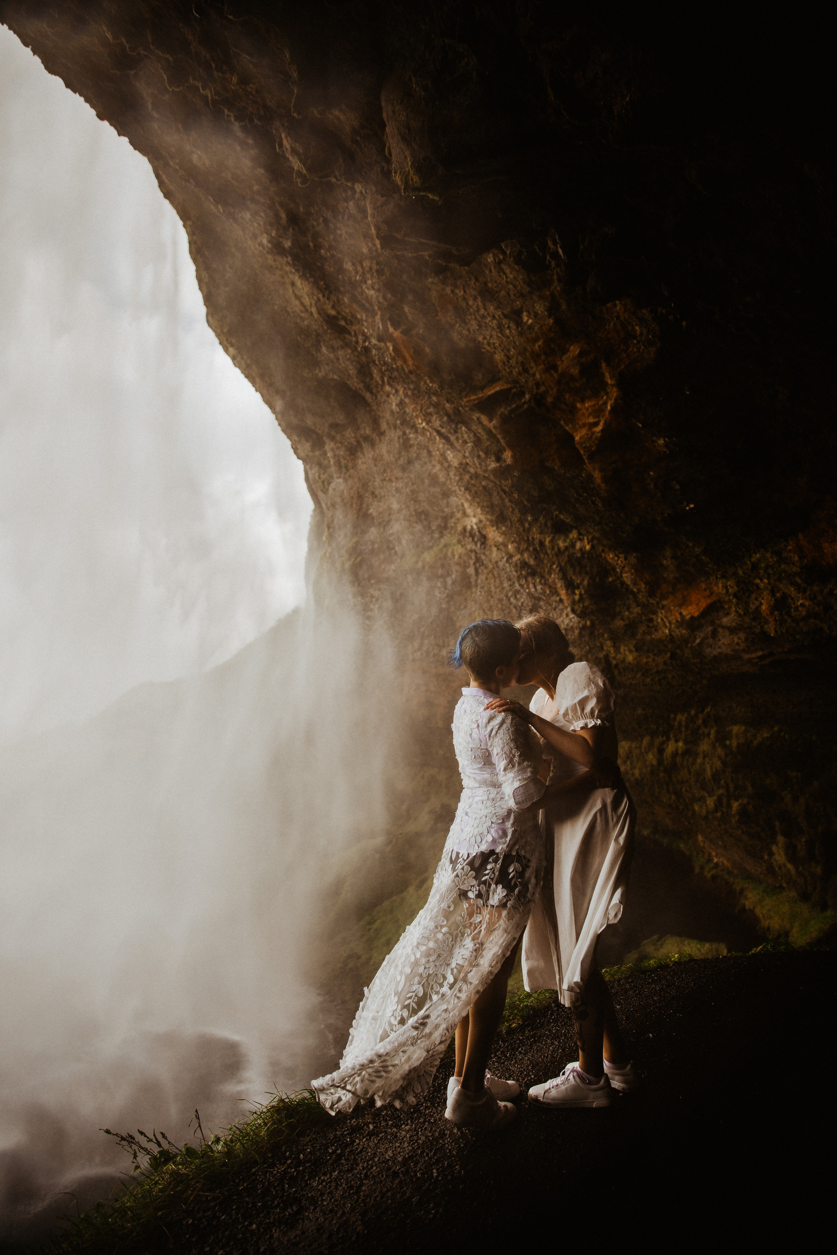 lgbt elopement in Iceland