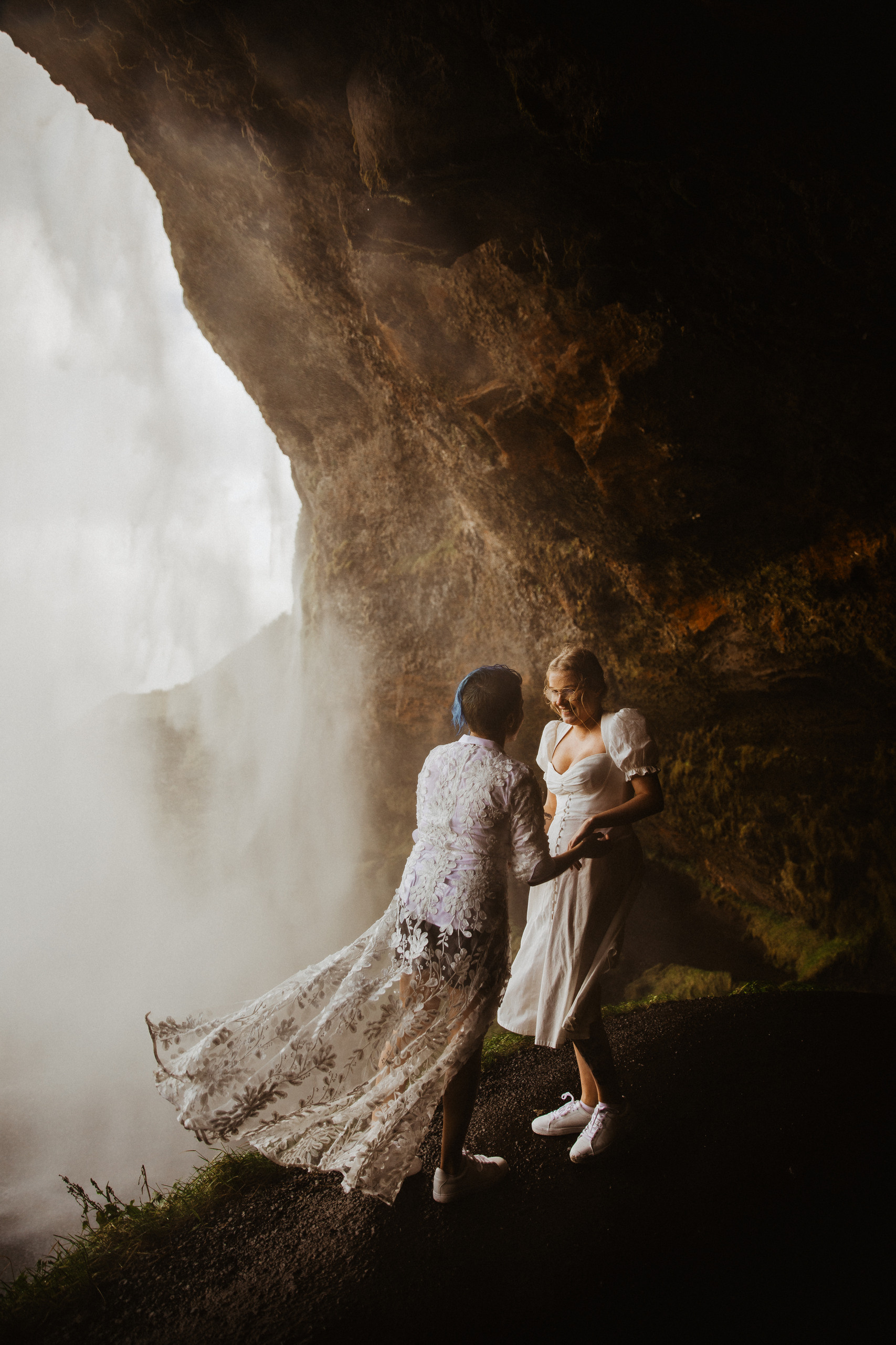 LGBT elopement in Iceland. Iceland elopement photo and video | Nikolaichik Photo