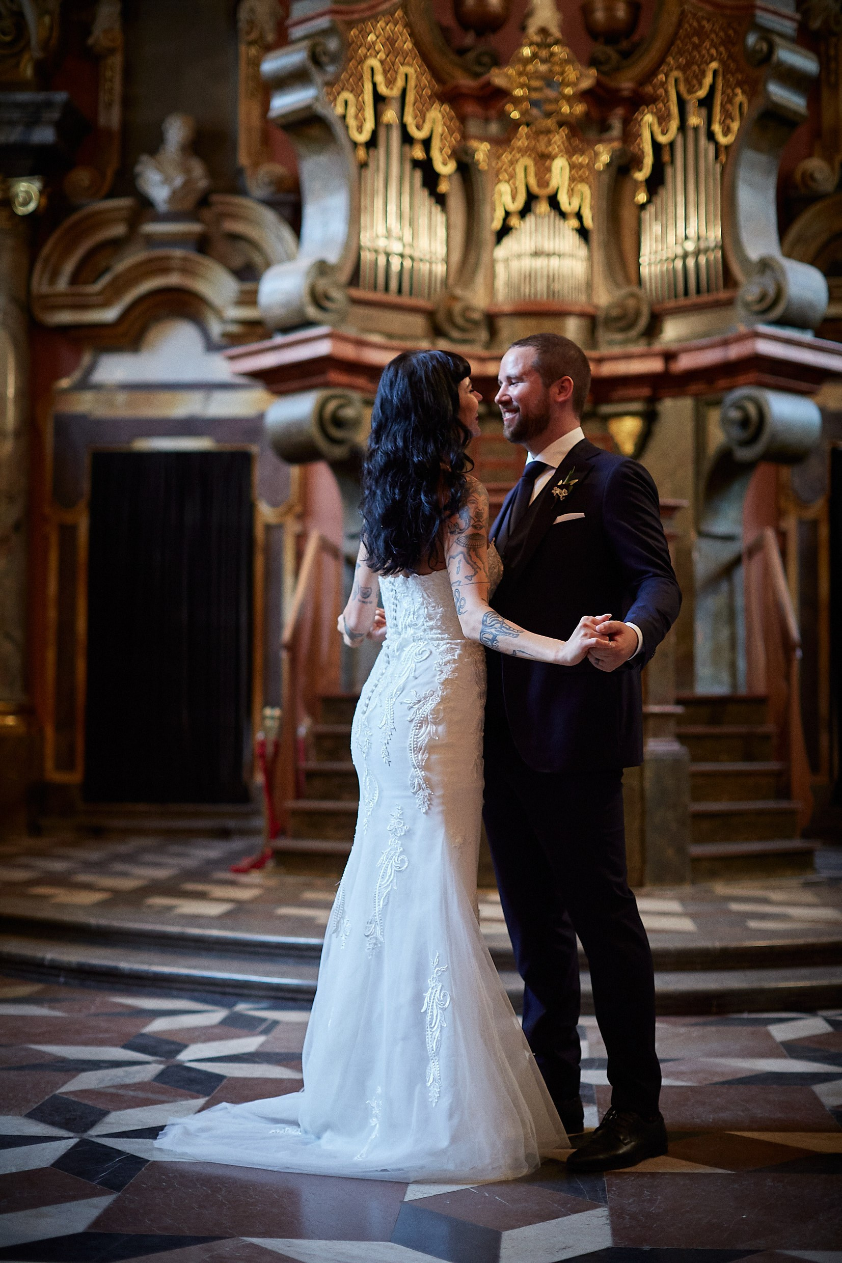 Mirror Chapel Wedding Prague. Northeast Ohio (Cleveland, Youngstown, Akron) Wedding Photography