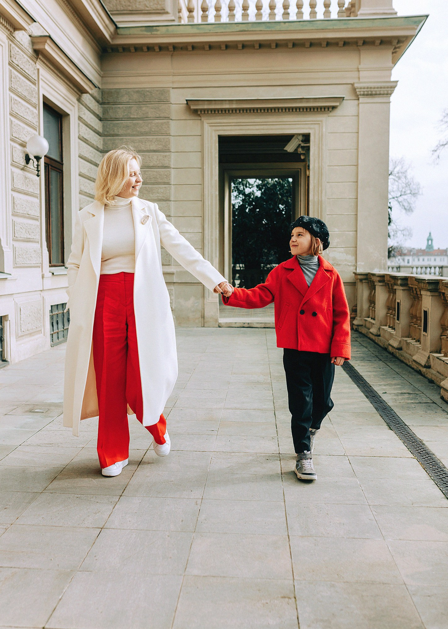 Наталья с семьей. Rodinný a svatební fotograf v Praze