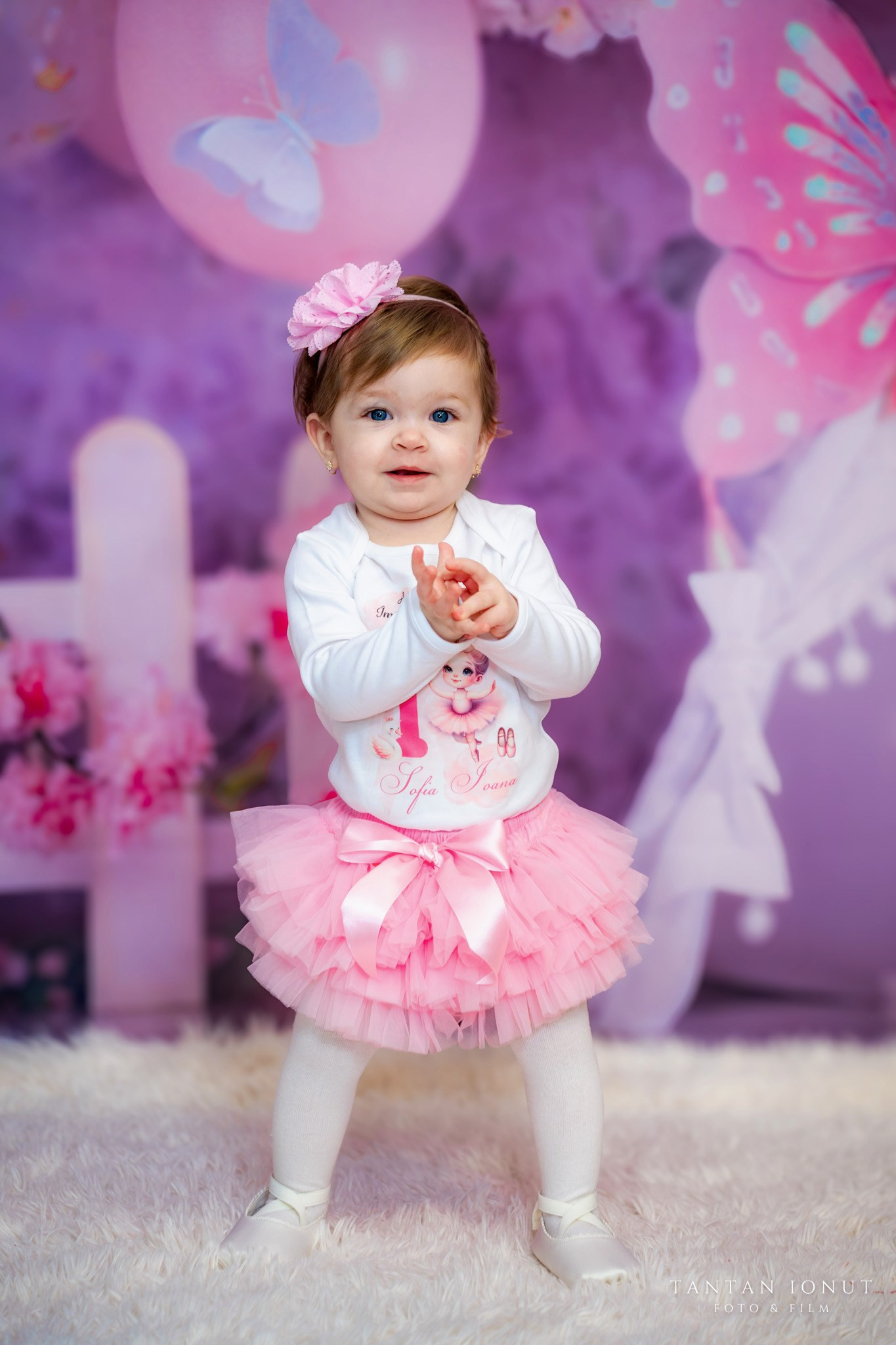 Sedinta foto Smash The Cake 1 An Sofia. TANTAN IONUT FOTO & FILM