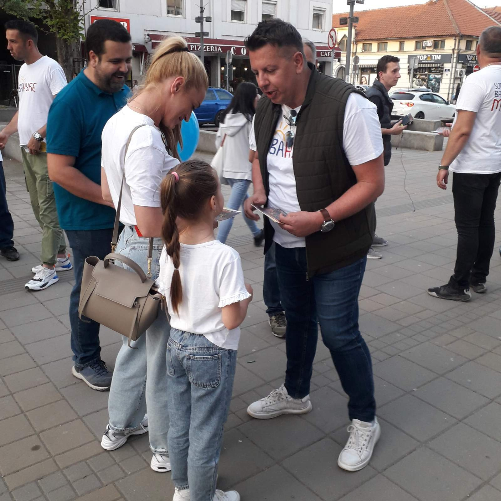 Трећи штанд коалиције Уједињено Ваљево Може — 15.04.2024. Уједињено Ваљево Може