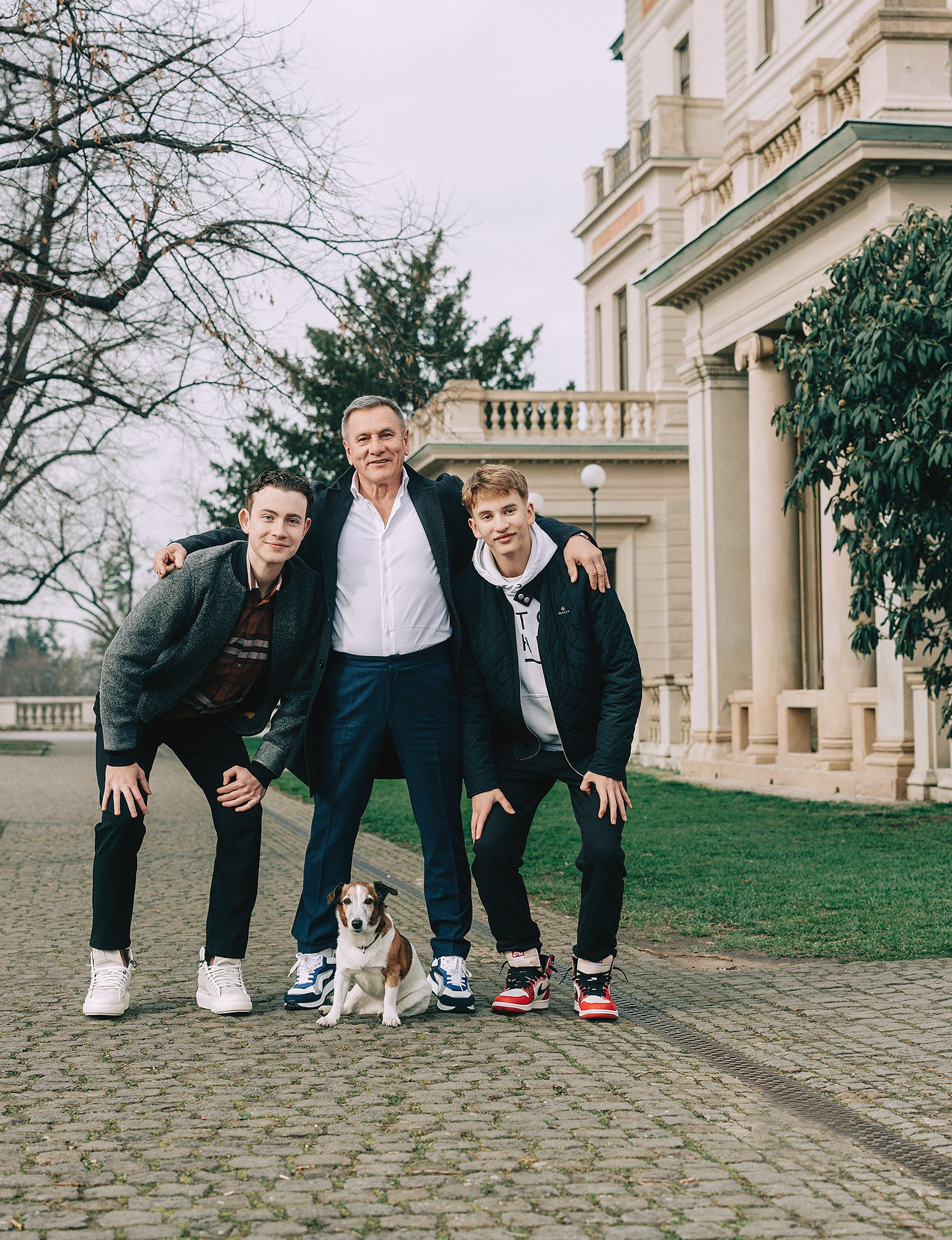 Наталья с семьей. Rodinný a svatební fotograf v Praze