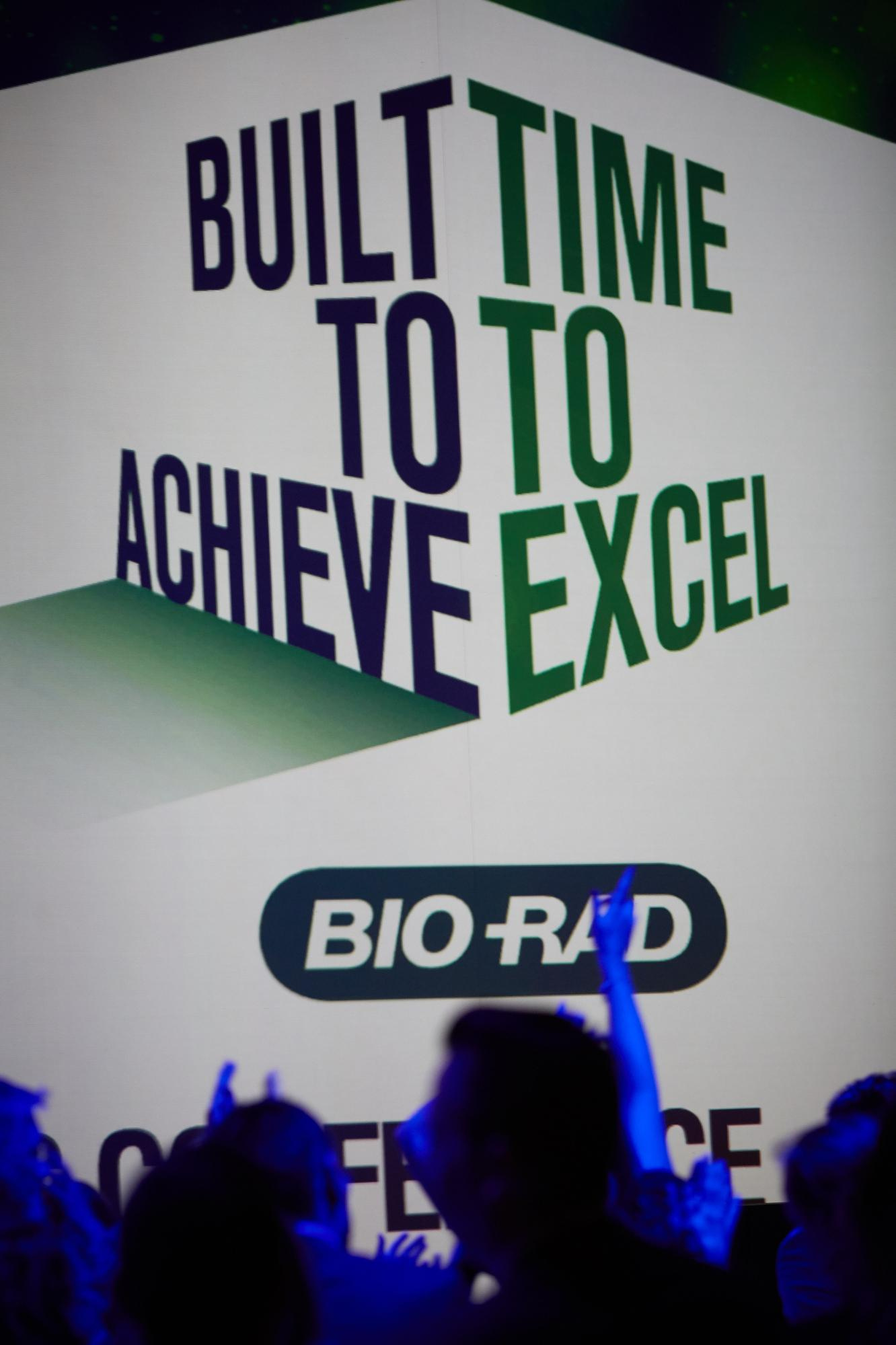 The logo 'Built To Acheive Time To Excel' was prominiently displayed.