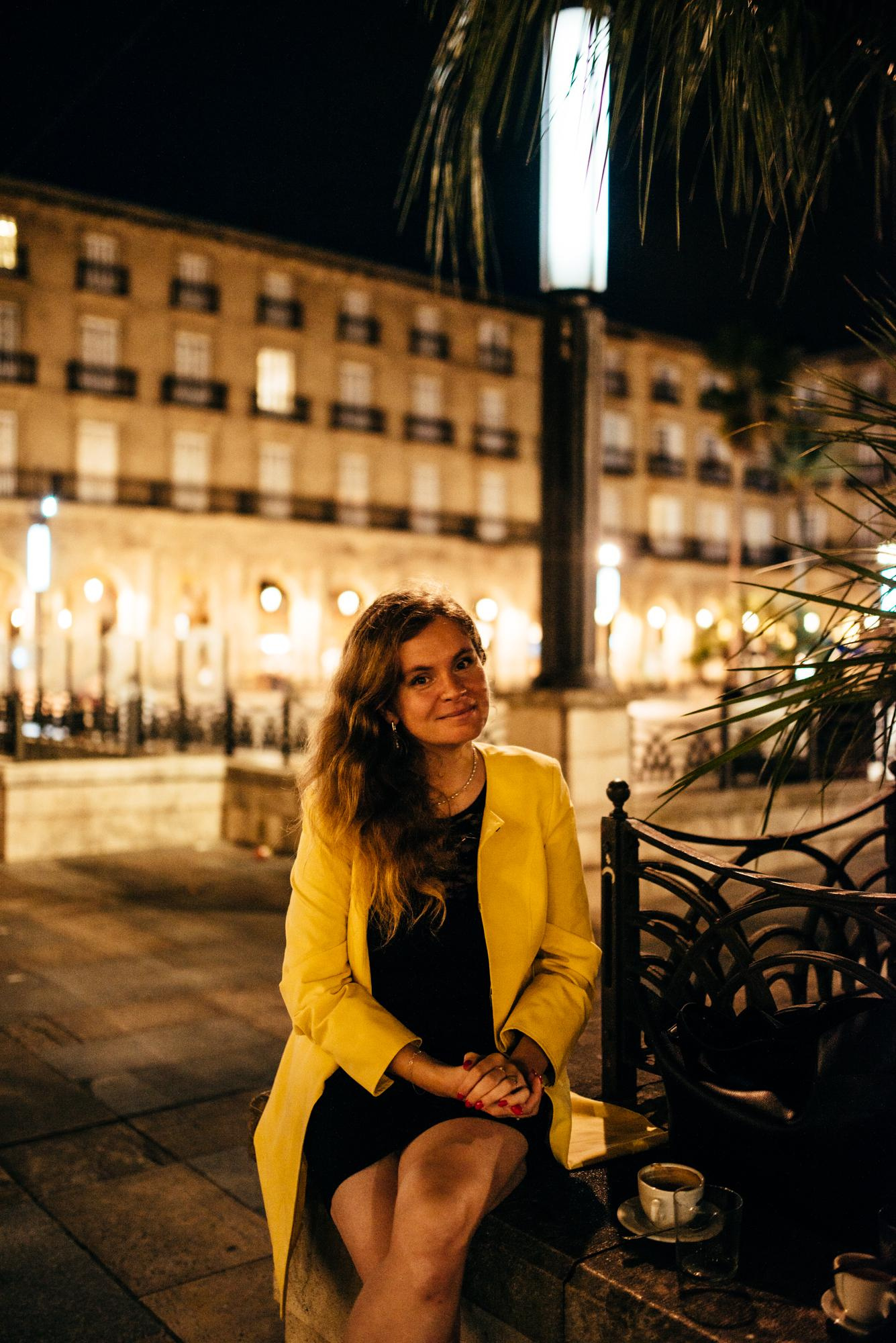 Daria, foto paseo por Bilbao. Photographer in Bilbao Irina Makou